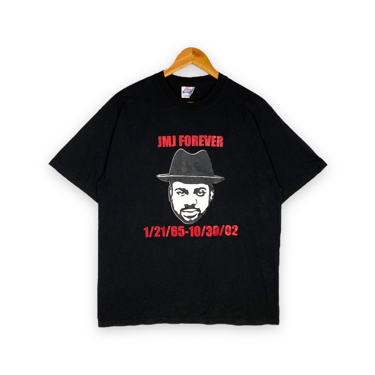 RUN DMC × Rap Tees × Vintage JMJ FOREVER JAM MASTER JAY RUN DMC DJ GRAPHIC RAP TEES Size US L / EU 52-54 / 3 - 1 Thumbnail