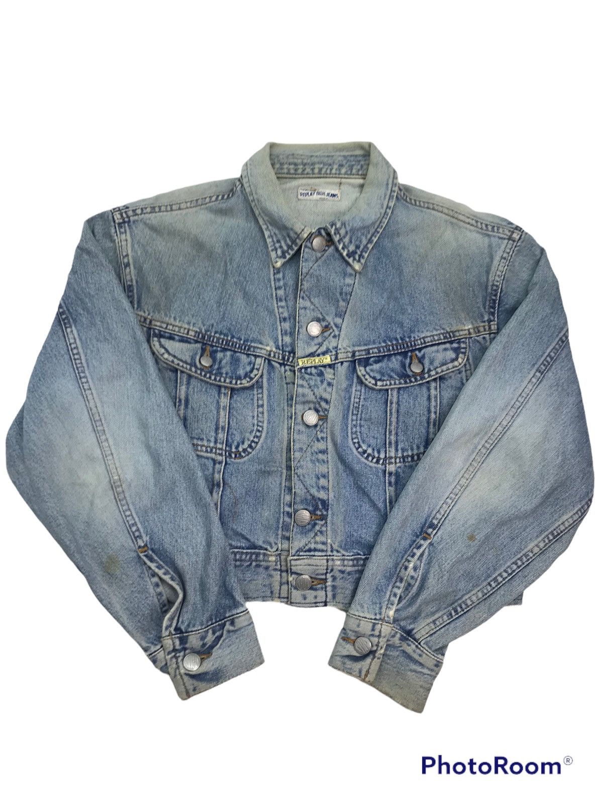 Replay Replay Blue Jeans crop top denim jacket Size US M / EU 48-50 / 2 - 1 Thumbnail
