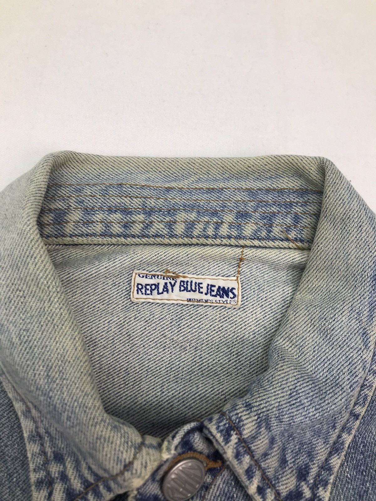 Replay Replay Blue Jeans crop top denim jacket Size US M / EU 48-50 / 2 - 12 Thumbnail