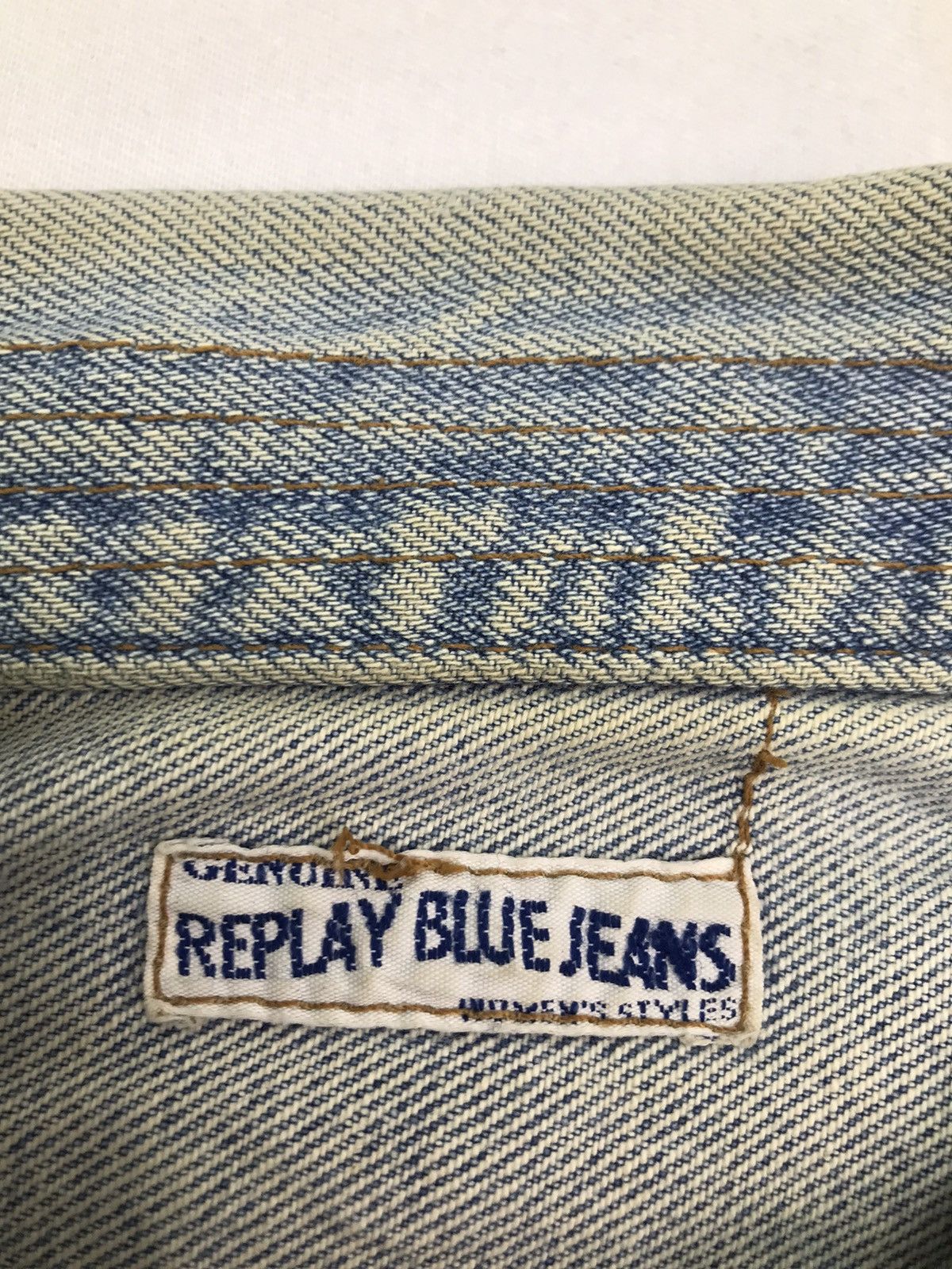 Replay Replay Blue Jeans crop top denim jacket Size US M / EU 48-50 / 2 - 11 Thumbnail