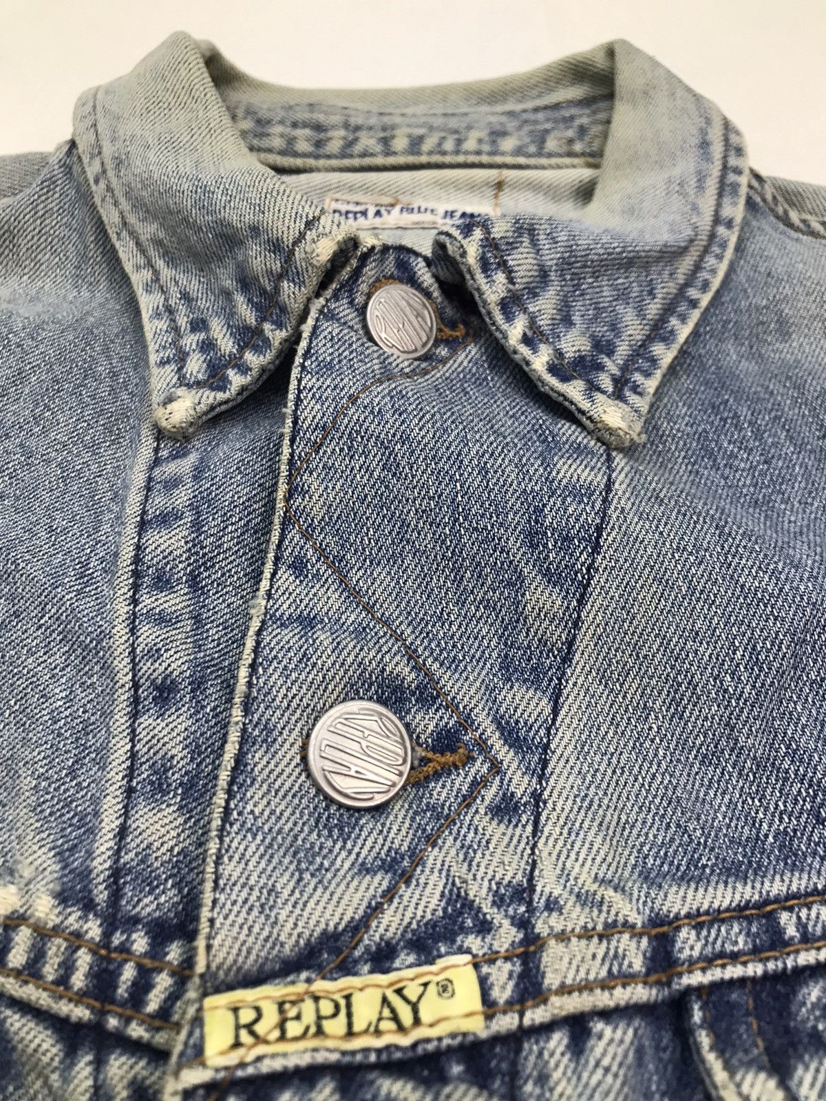 Replay Replay Blue Jeans crop top denim jacket Size US M / EU 48-50 / 2 - 9 Thumbnail