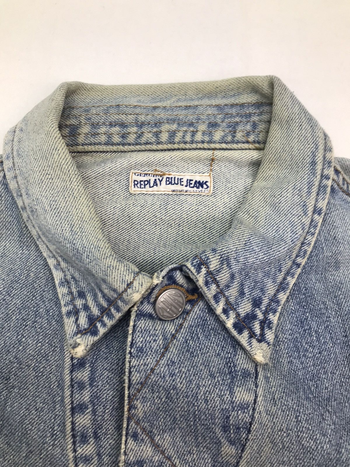 Replay Replay Blue Jeans crop top denim jacket Size US M / EU 48-50 / 2 - 10 Thumbnail