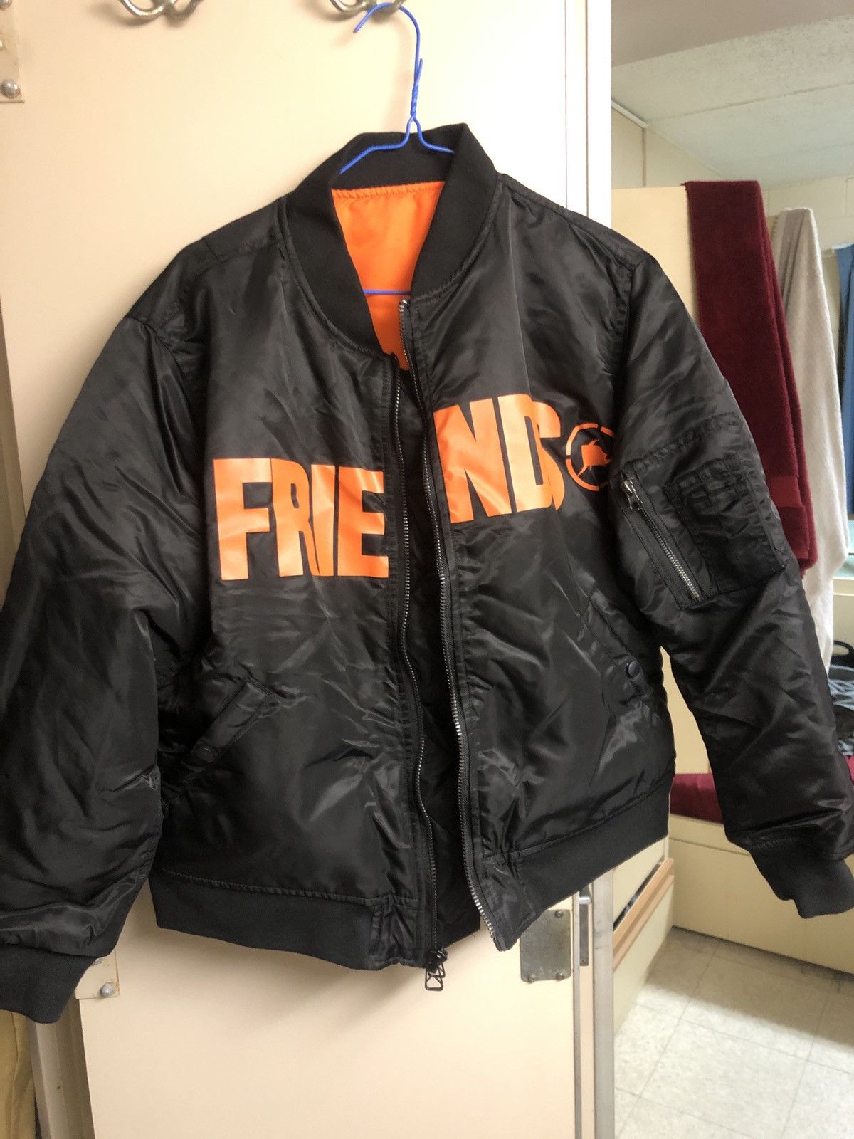 Vlone Fragment Design Bomber Jacket | Grailed