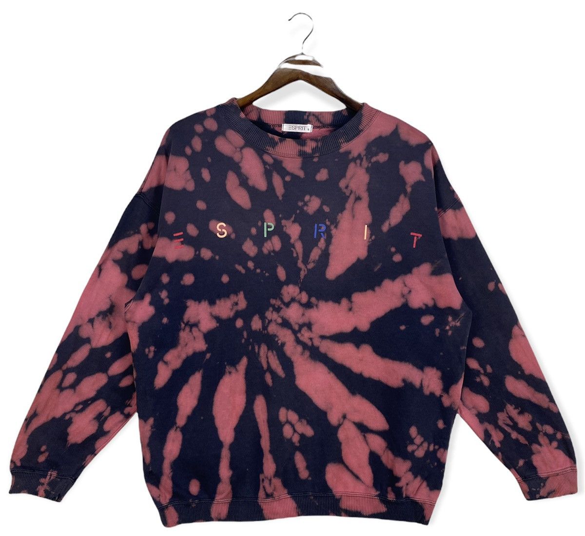 image of Vintage Espirit Tye Dye Sweatshirt, Men's (Size Small)