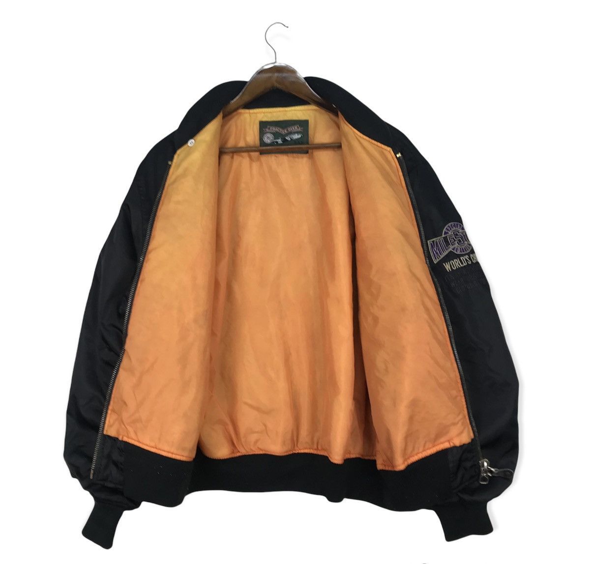 Vintage Vintage University Milestone Bomber Jacket Size US L / EU 52-54 / 3 - 4 Thumbnail