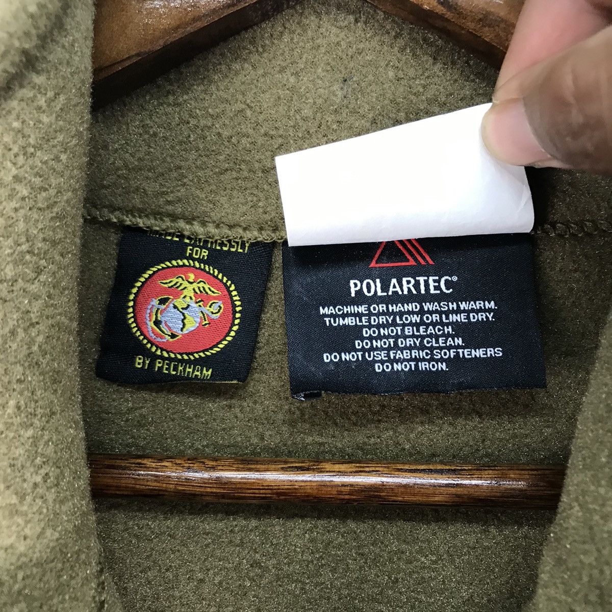 Polartec Vintage USMC Peckham Polartec Fleece Size US S / EU 44-46 / 1 - 7 Thumbnail