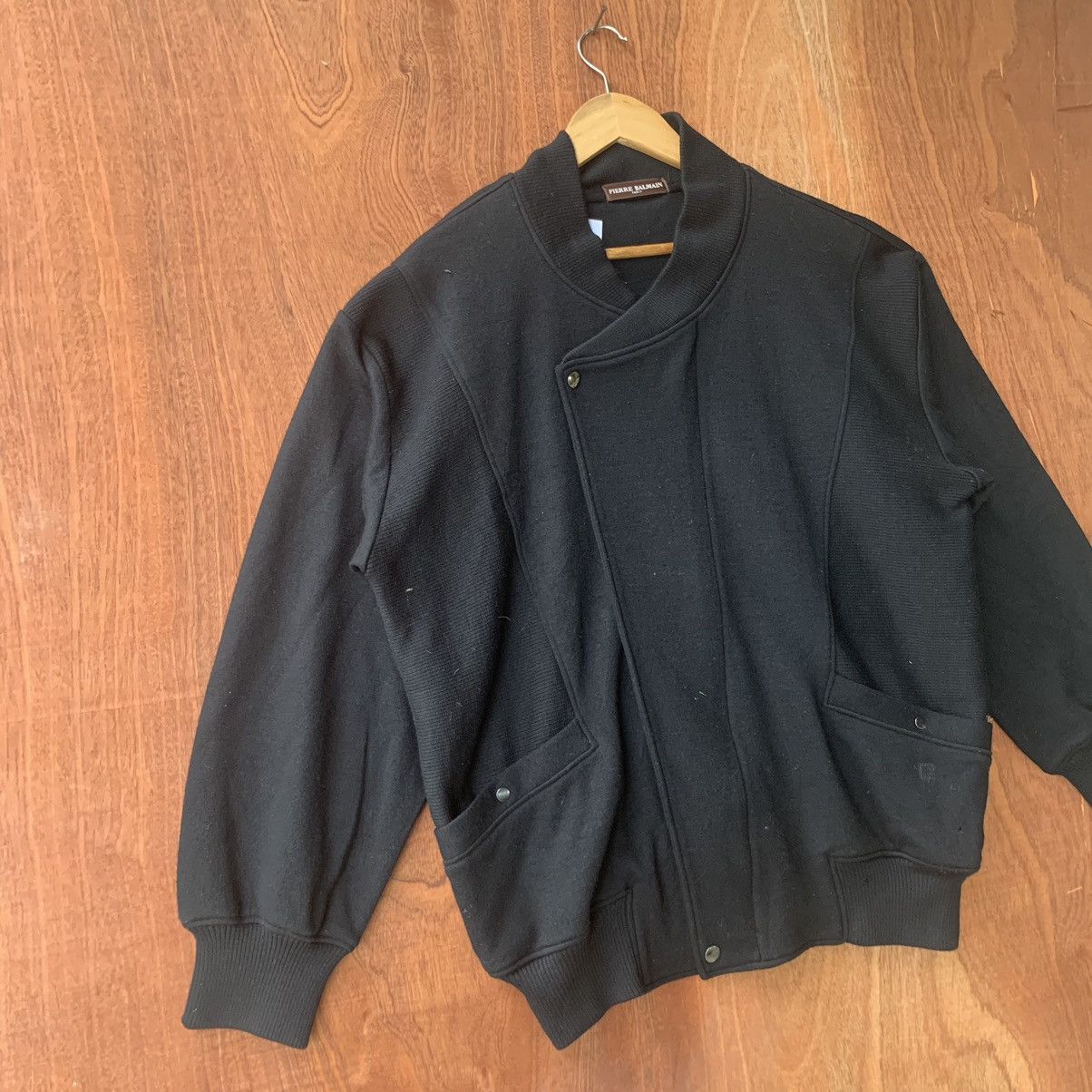 Pierre Balmain Pierre Balmain paris rare bomber jacket Rare Unique Size US M / EU 48-50 / 2 - 2 Thumbnail