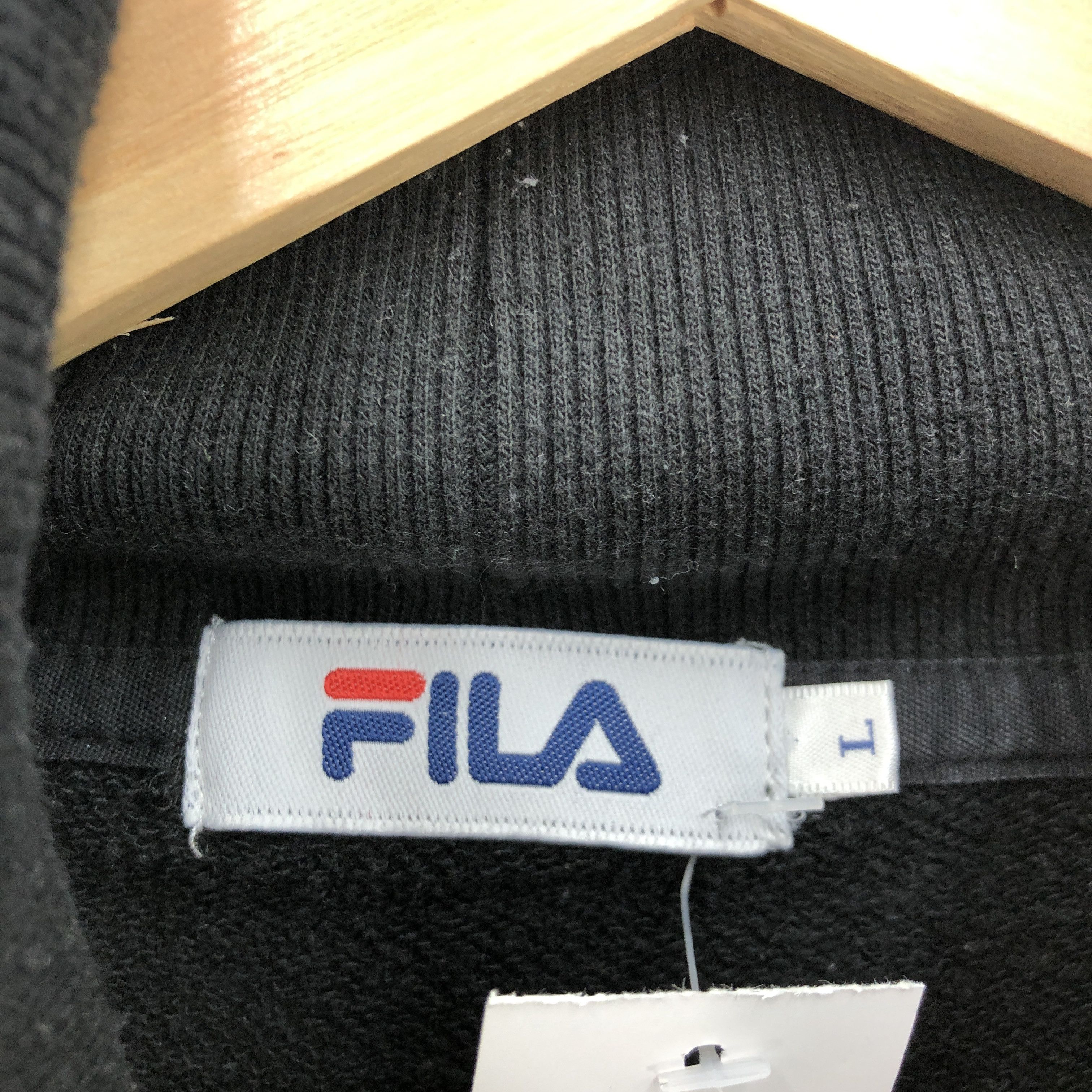 Fila × Vintage Vintage Fila Sweatshirt Fila Script Turtleneck Sweater Size US M / EU 48-50 / 2 - 3 Thumbnail