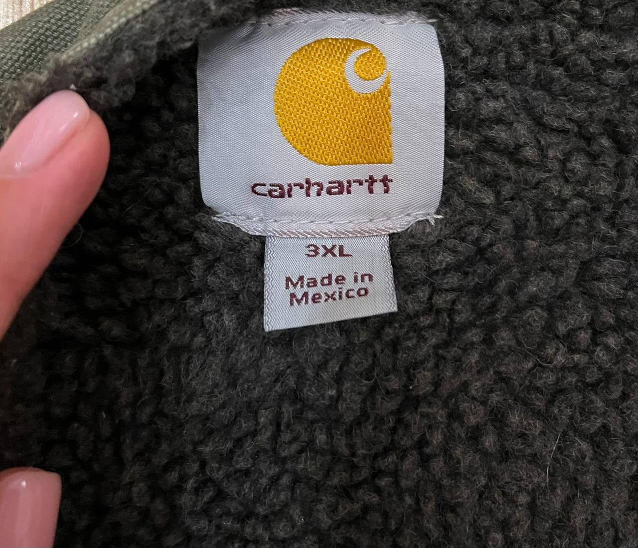 Carhartt Vintage Carhartt Olive Green Fleecce Workwear Vest Size:3XL Size US XXL / EU 58 / 5 - 3 Thumbnail