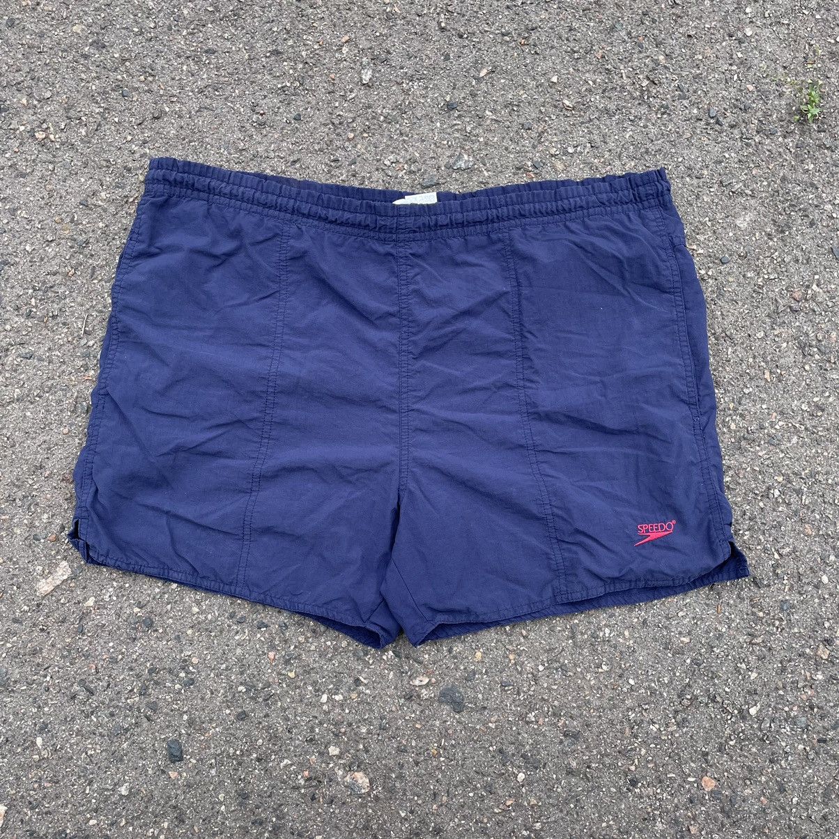 Vintage Vintage 90s Speedo Swim Shorts Nylon Baggy Streetwear 32 Size US 32 / EU 48 - 1 Thumbnail