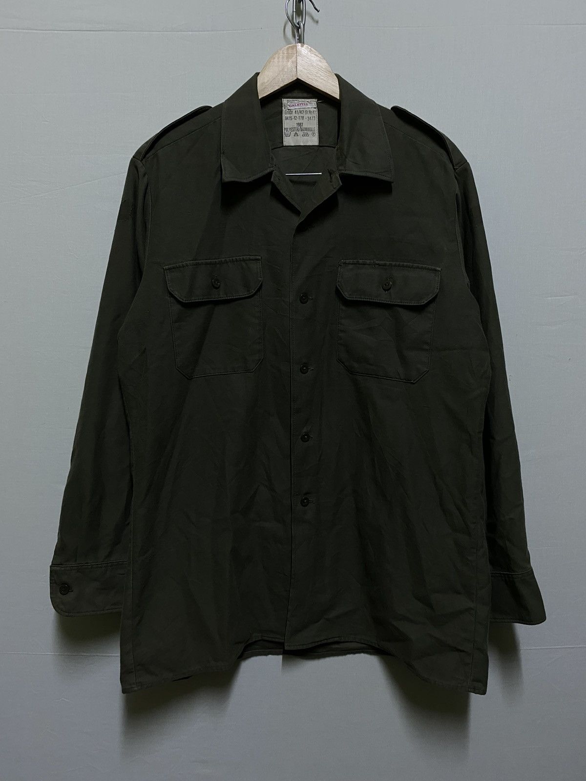 Vintage Us Army Shirt / Uniform 1987