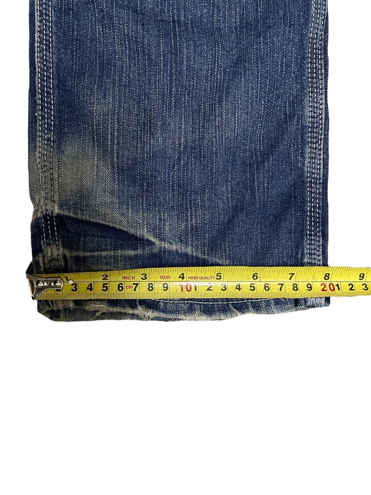 Edwin Vintage Edwin Blue Trip Carpenter Buckle Back Rusty Jeans Size US 29 - 16 Thumbnail