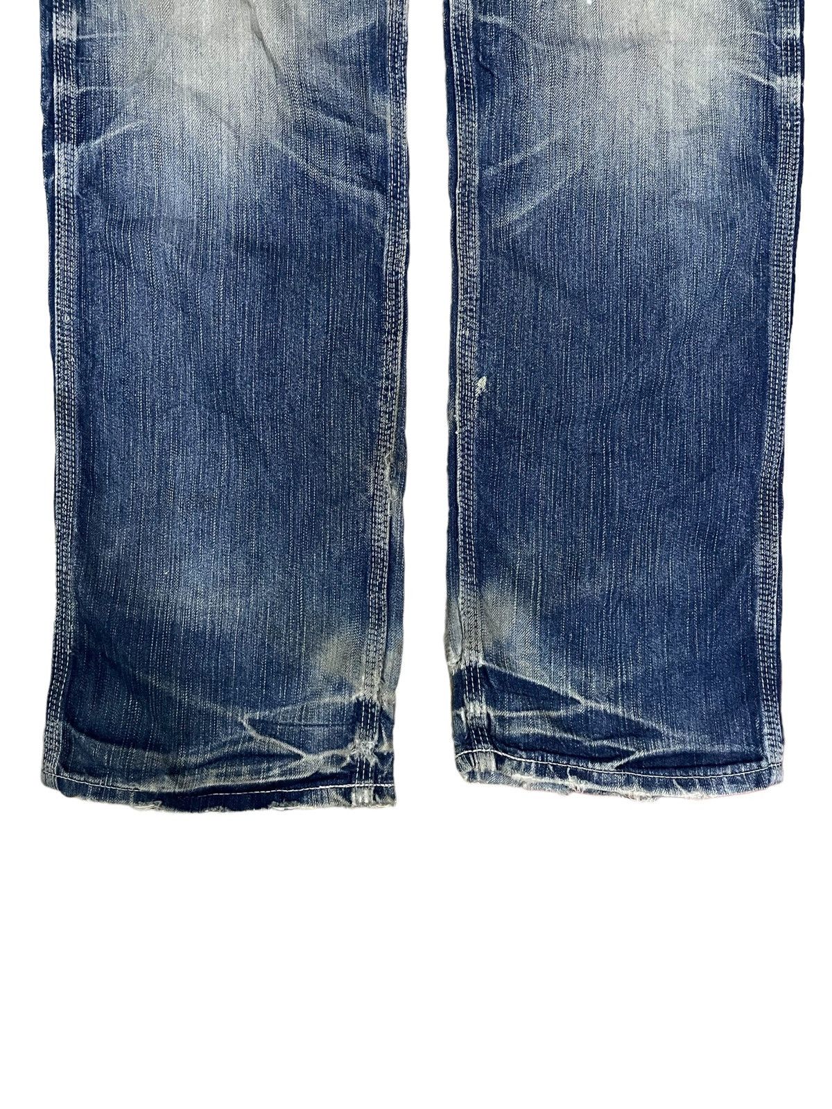 Edwin Vintage Edwin Blue Trip Carpenter Buckle Back Rusty Jeans Size US 29 - 5 Thumbnail