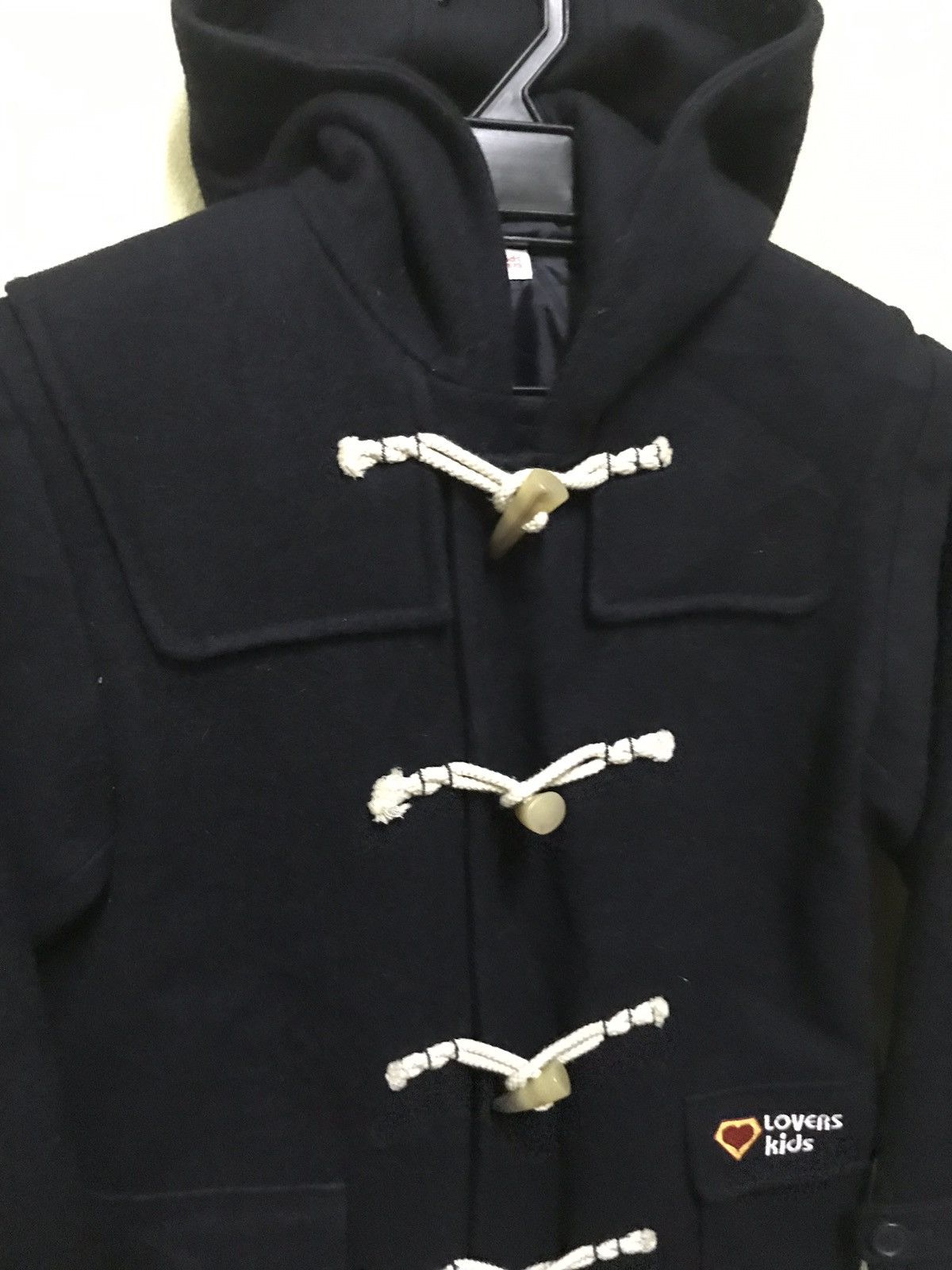Japanese Brand Lovers Kids By Super Lovers Wool Jacket Hoodie Size US M / EU 48-50 / 2 - 4 Thumbnail