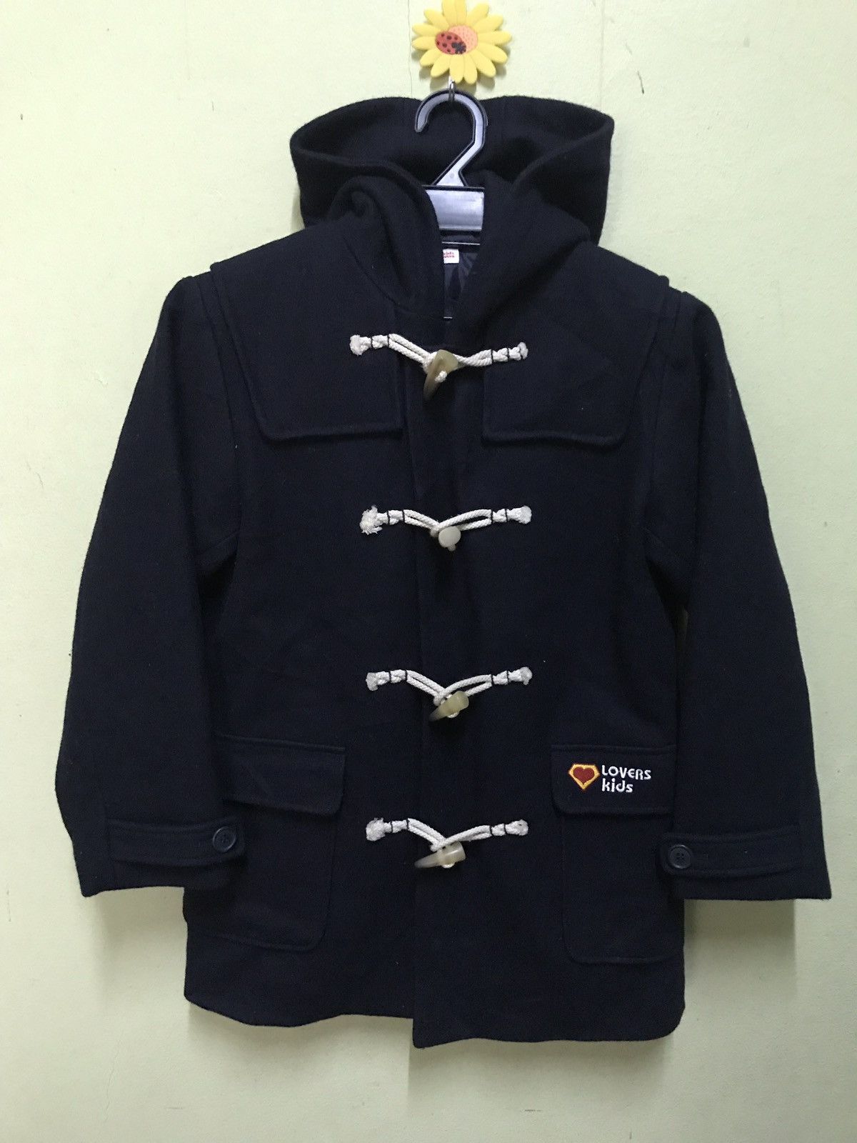 Japanese Brand Lovers Kids By Super Lovers Wool Jacket Hoodie Size US M / EU 48-50 / 2 - 1 Thumbnail