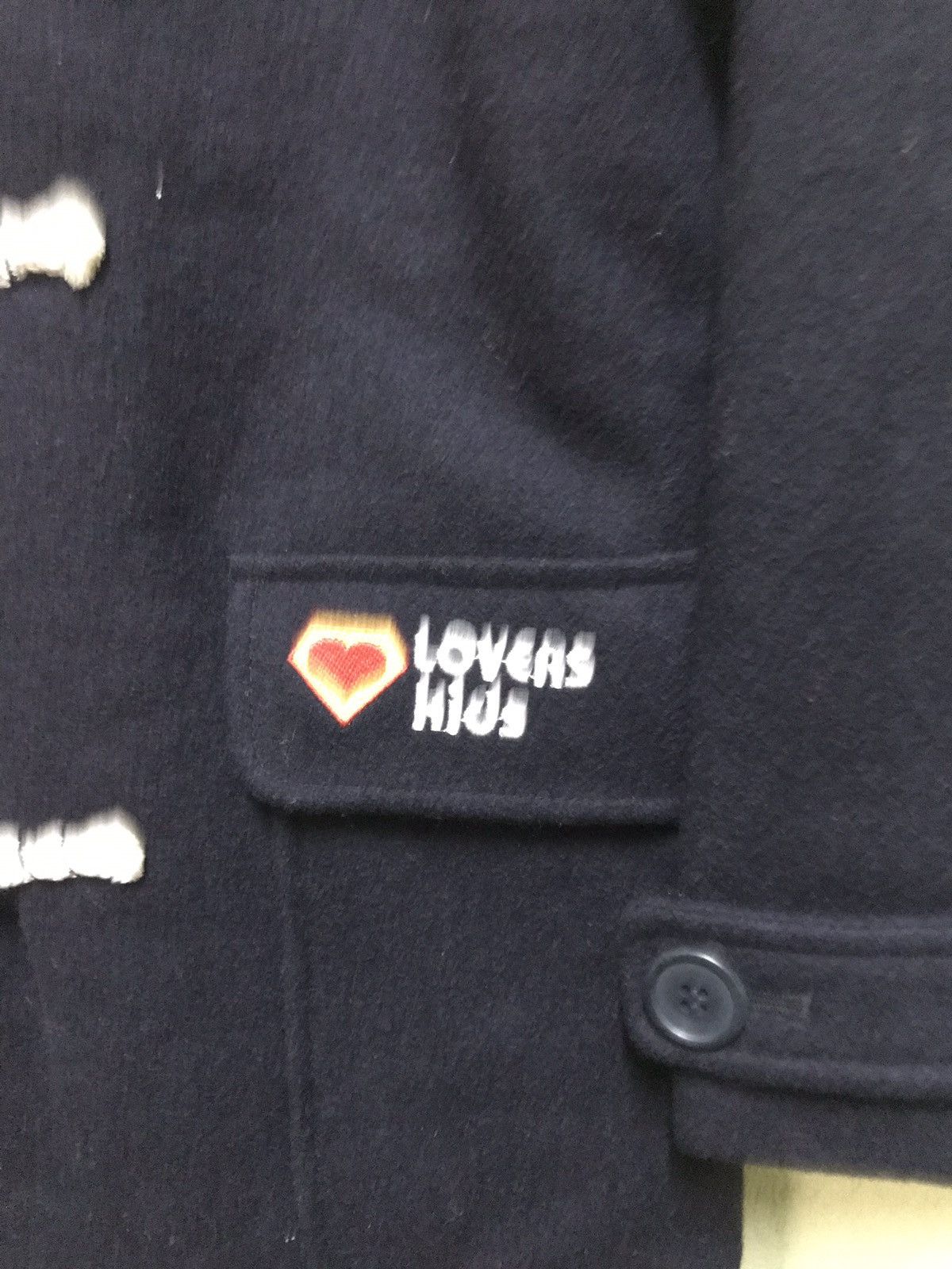 Japanese Brand Lovers Kids By Super Lovers Wool Jacket Hoodie Size US M / EU 48-50 / 2 - 3 Thumbnail