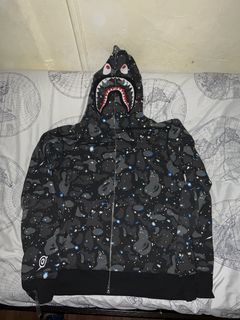 Bape Space Camo Hoodie | Grailed