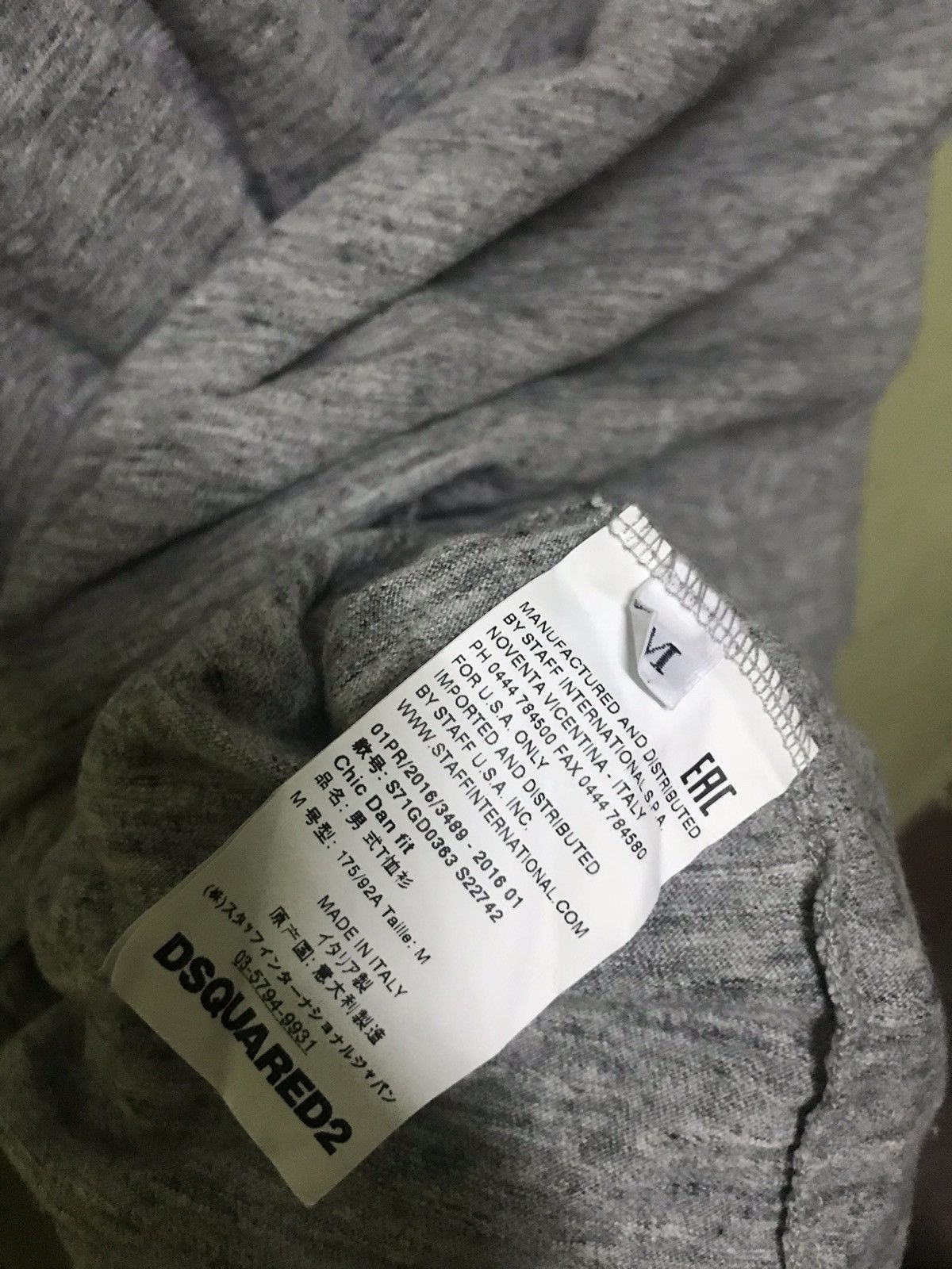 Dsquared2 Graphic Tee Size US M / EU 48-50 / 2 - 7 Thumbnail