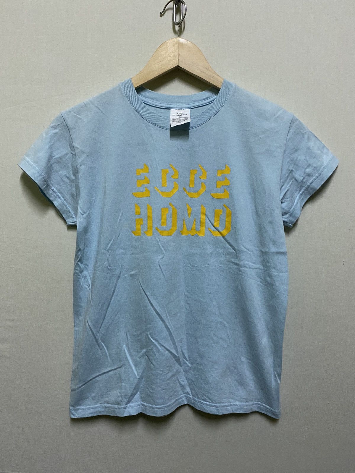 A.P.C. × Designer A.P.C Section Musicale Tee Tops T-shirt Size S / US 4 / IT 40 - 1 Thumbnail
