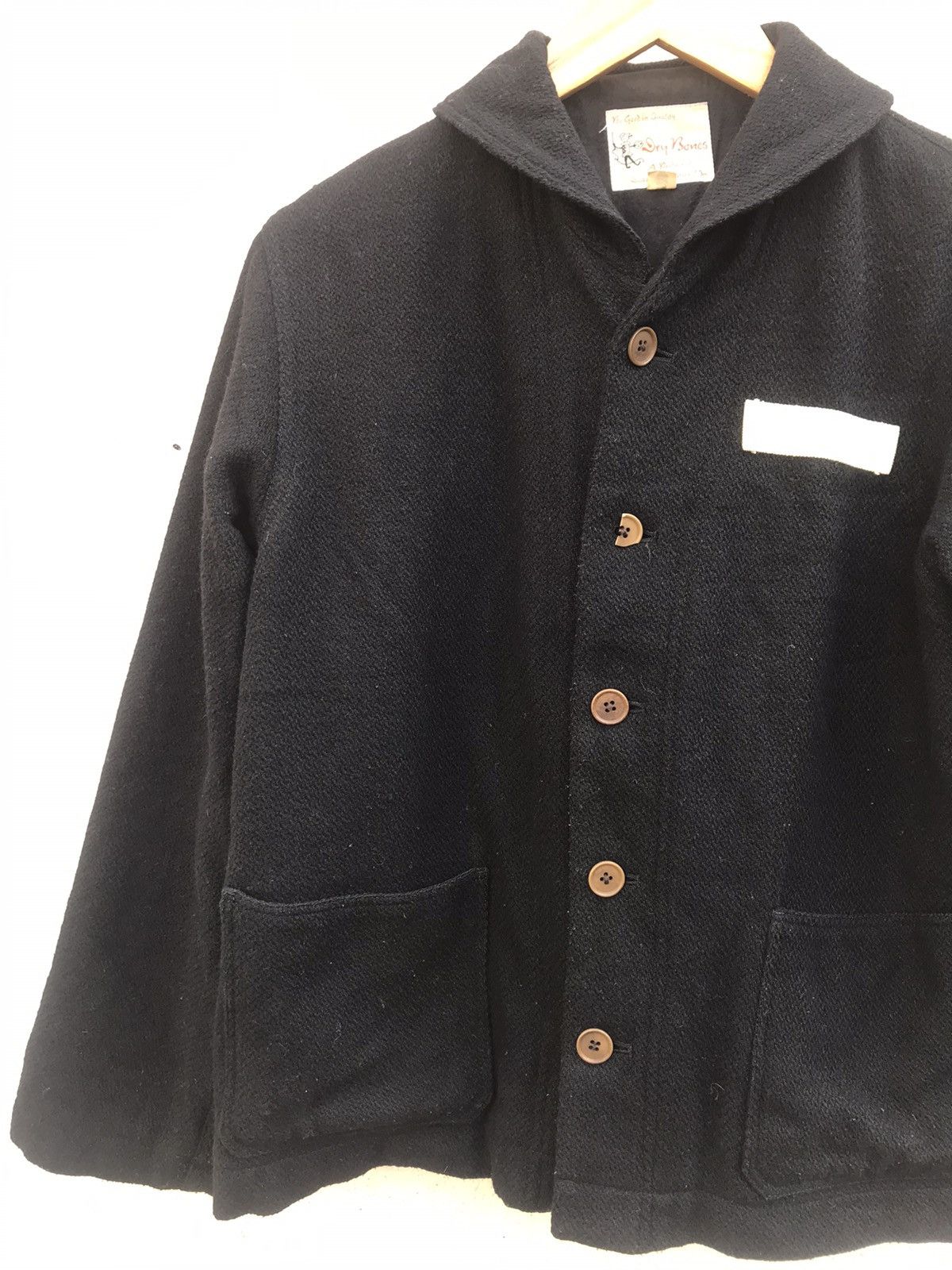 Dry Bones Shawl Collar Jacket Size US L / EU 52-54 / 3 - 4 Thumbnail