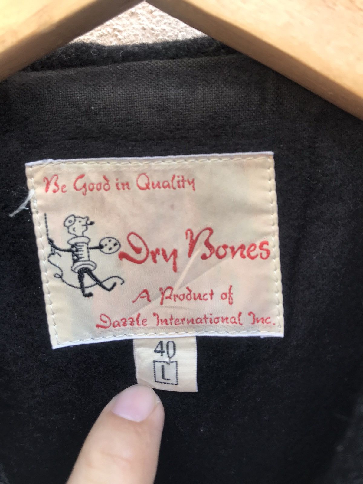 Dry Bones Shawl Collar Jacket Size US L / EU 52-54 / 3 - 9 Thumbnail