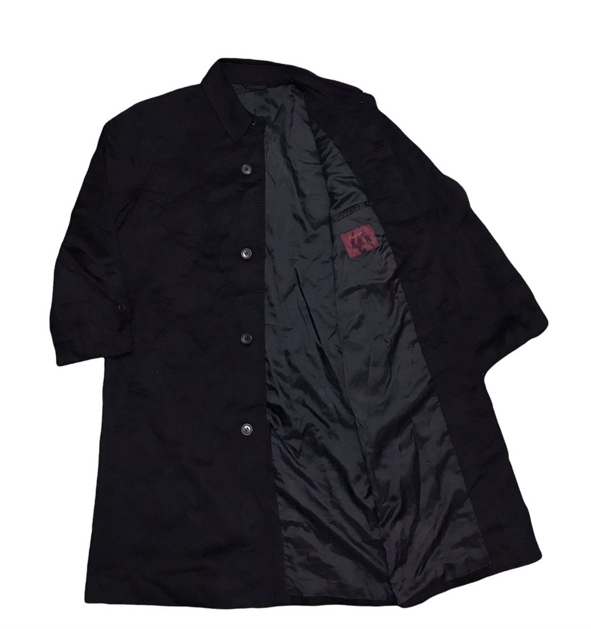 Yohji Yamamoto 🔥Archived collection🔥Yohji Yamamoto signature long coat Size US L / EU 52-54 / 3 - 1 Thumbnail