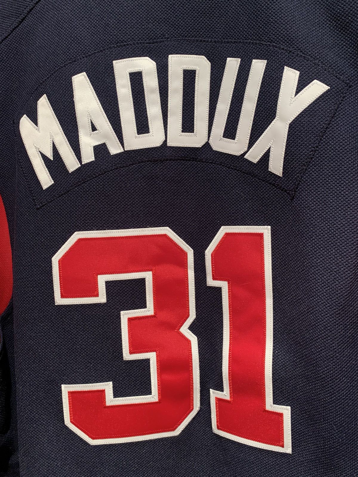 Cooperstown Collection × MLB × Mitchell & Ness *RARE* Mitchell & Ness Greg Maddux Atlanta Braves Jersey - L Size US L / EU 52-54 / 3 - 4 Thumbnail