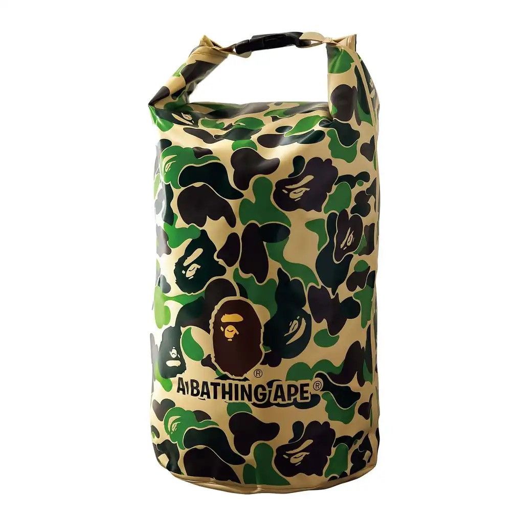 image of Bape Waterproof Dry Bag Abc Camo E Mook, Men's