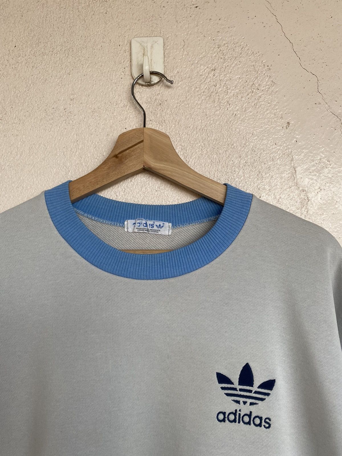 Adidas Vintage 80s adidas descente crewneck sweatshirt Size US M / EU 48-50 / 2 - 3 Thumbnail