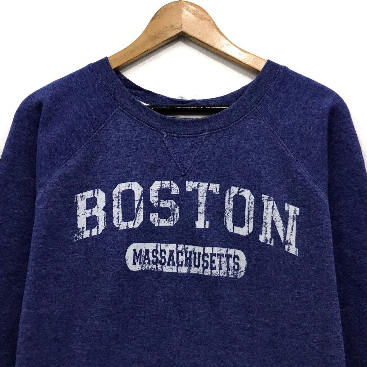 Vintage Vintage Boston Sweatshirt Big Logo Boston Massachusetts Size US M / EU 48-50 / 2 - 2 Thumbnail