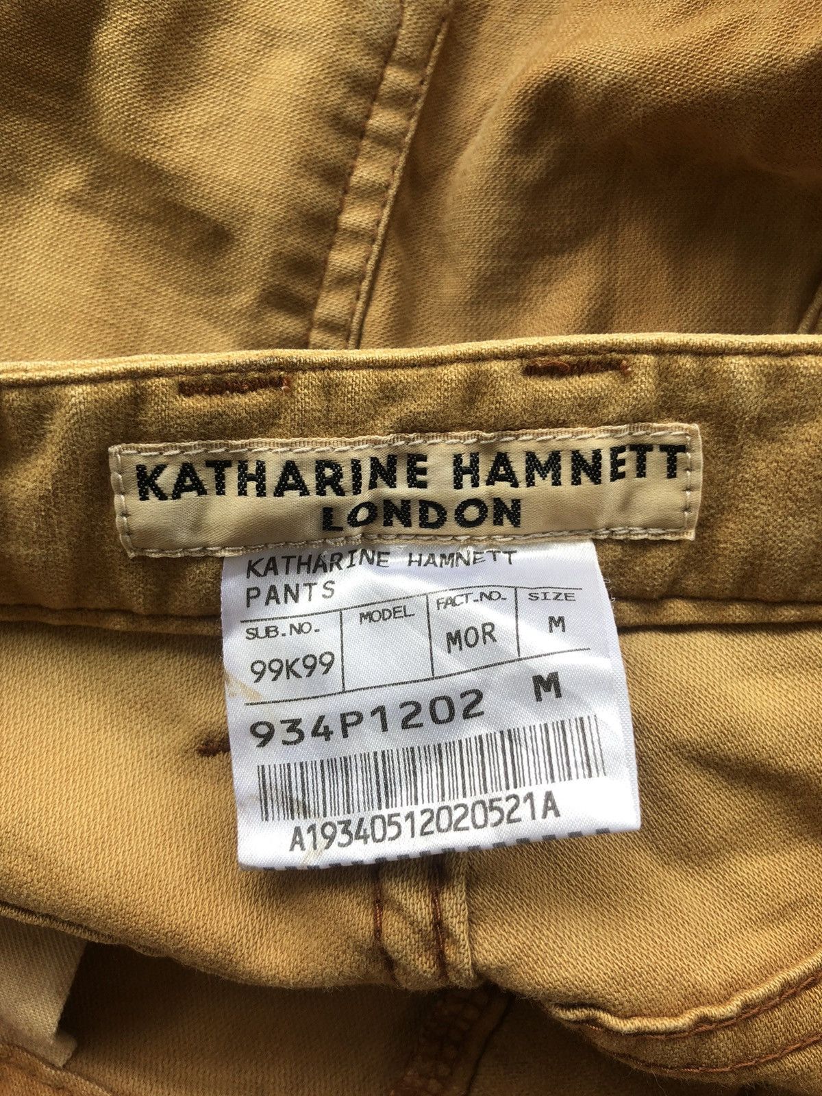 Katharine Hamnett London Katharine Hamnett London 🇯🇵 Worker Cargo Pant Size US 32 / EU 48 - 7 Thumbnail
