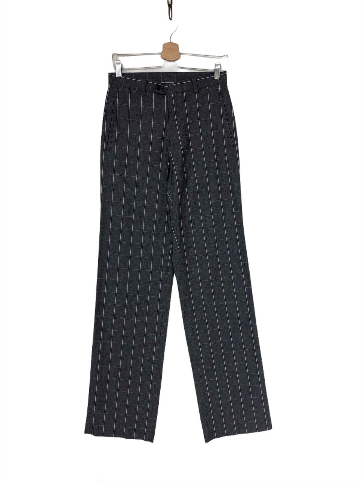 Gaultier Homme Objet GRAIL🔥Gaultier Object 🇮🇹 Straight Cut Wool Pants Size US 28 / EU 44 - 4 Thumbnail