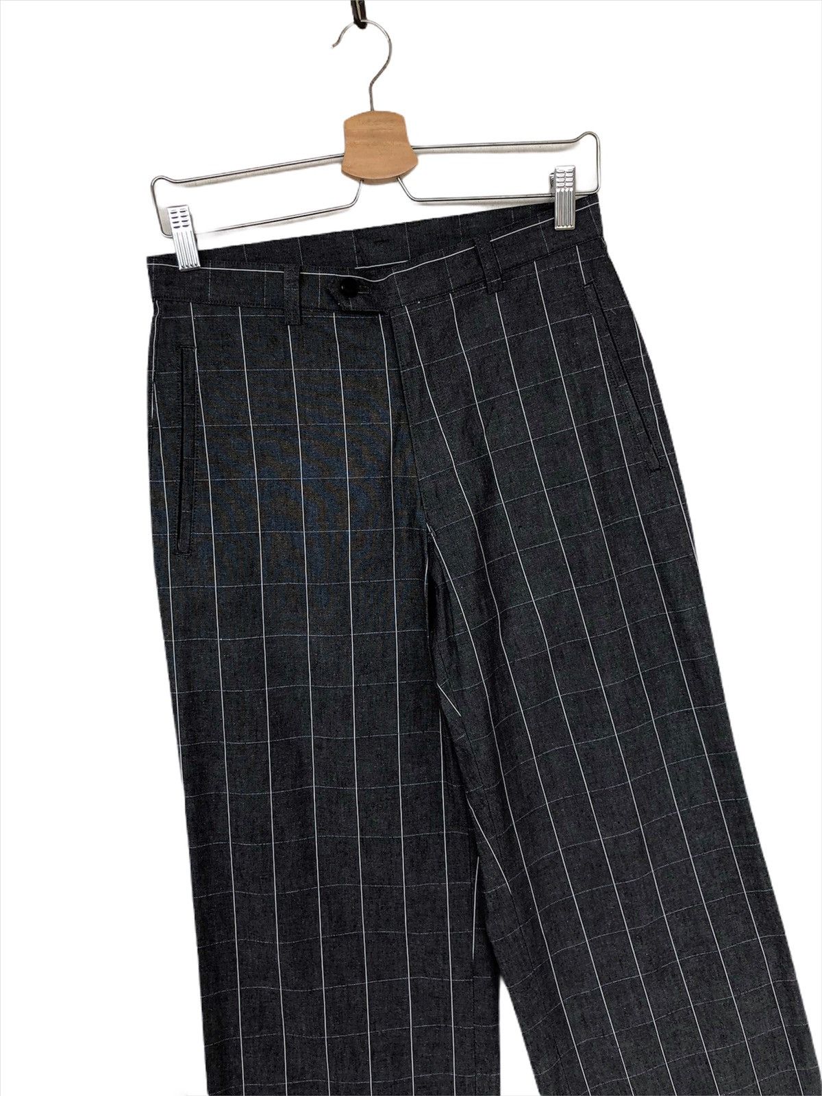 Gaultier Homme Objet GRAIL🔥Gaultier Object 🇮🇹 Straight Cut Wool Pants Size US 28 / EU 44 - 5 Thumbnail