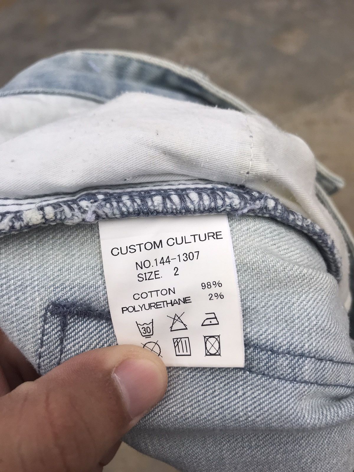 Japanese Brand Custome Culture Rider Pant Size US 31 - 7 Thumbnail