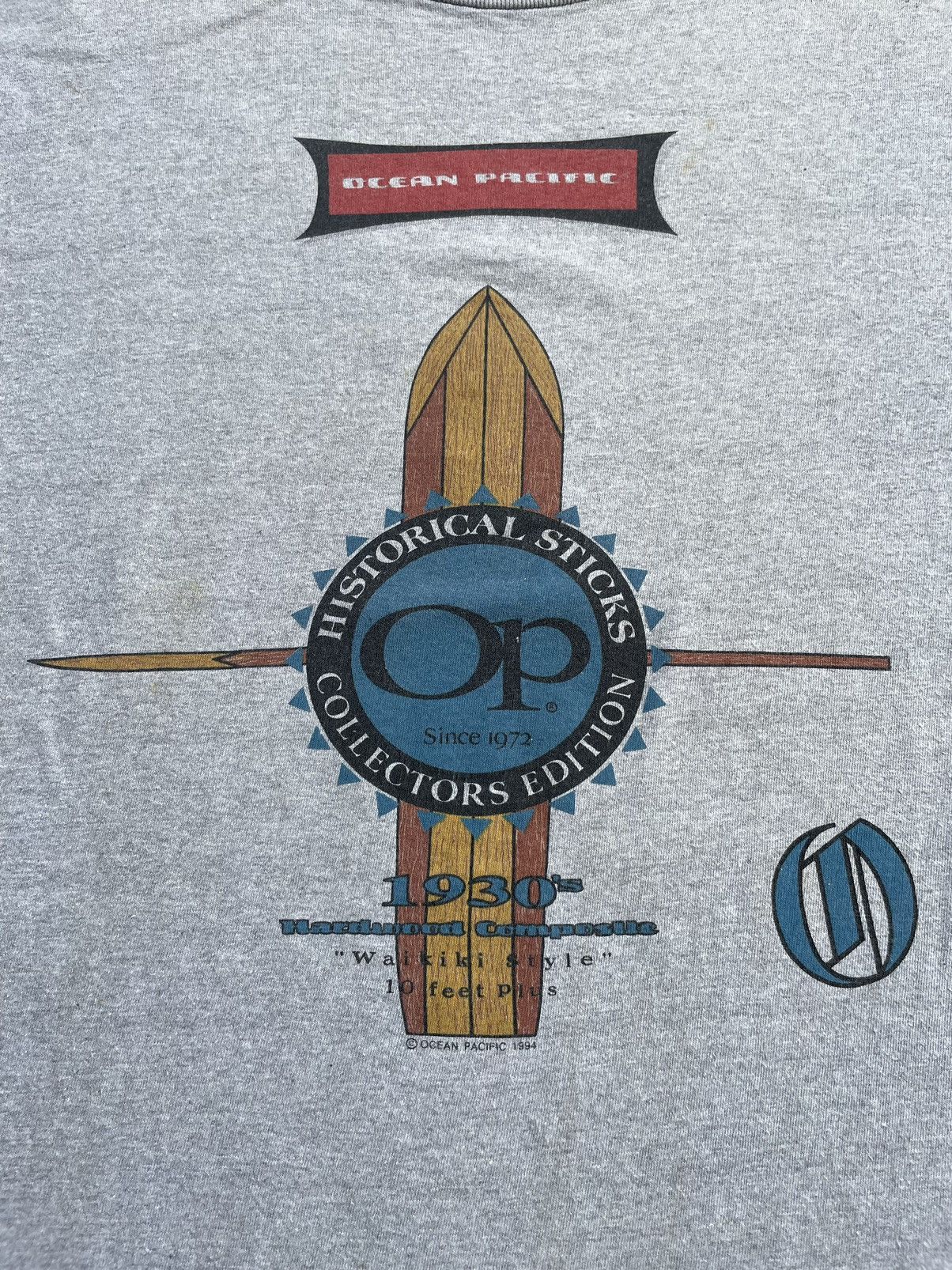 Ocean Pacific × Vintage Vintage 1994 Ocean Pacific Tshirt Size US XL / EU 56 / 4 - 10 Thumbnail