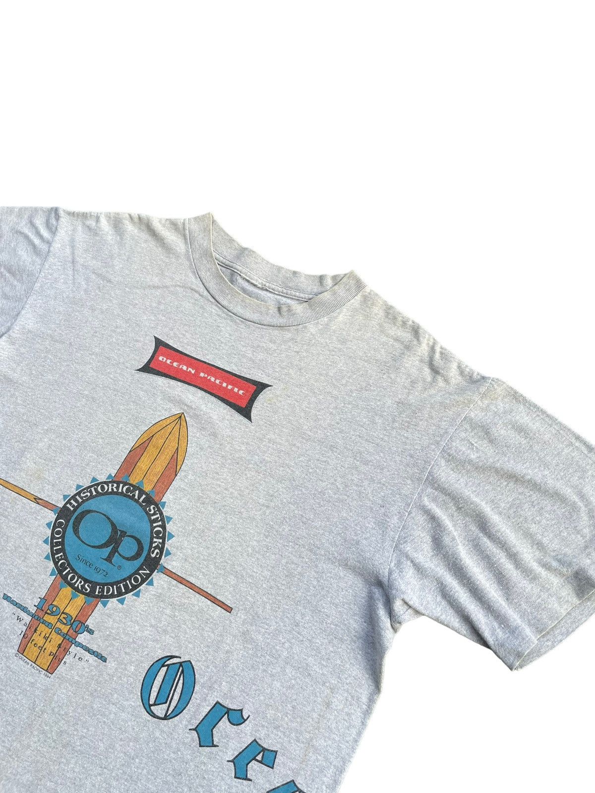 Ocean Pacific × Vintage Vintage 1994 Ocean Pacific Tshirt Size US XL / EU 56 / 4 - 2 Thumbnail