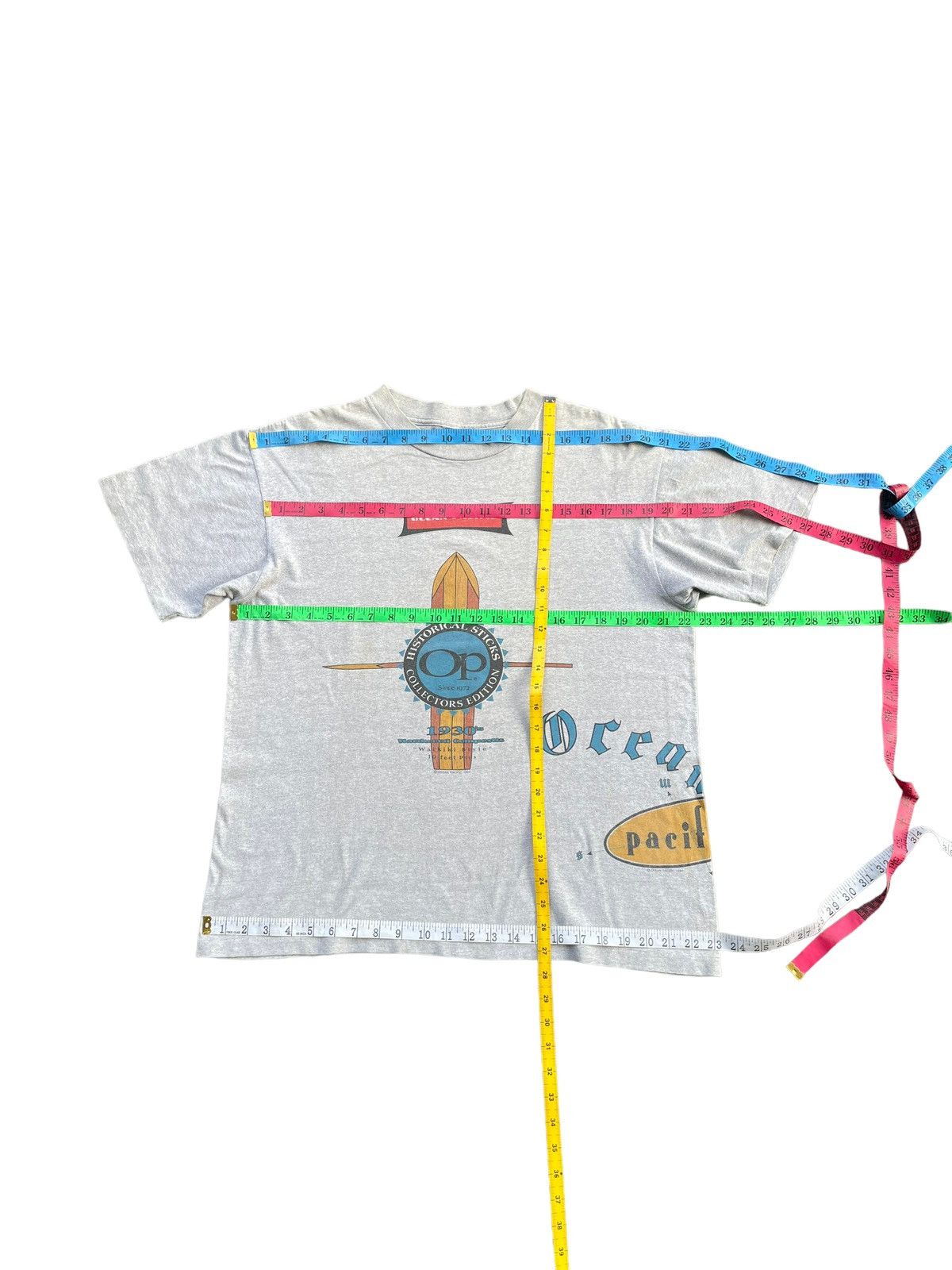 Ocean Pacific × Vintage Vintage 1994 Ocean Pacific Tshirt Size US XL / EU 56 / 4 - 12 Thumbnail