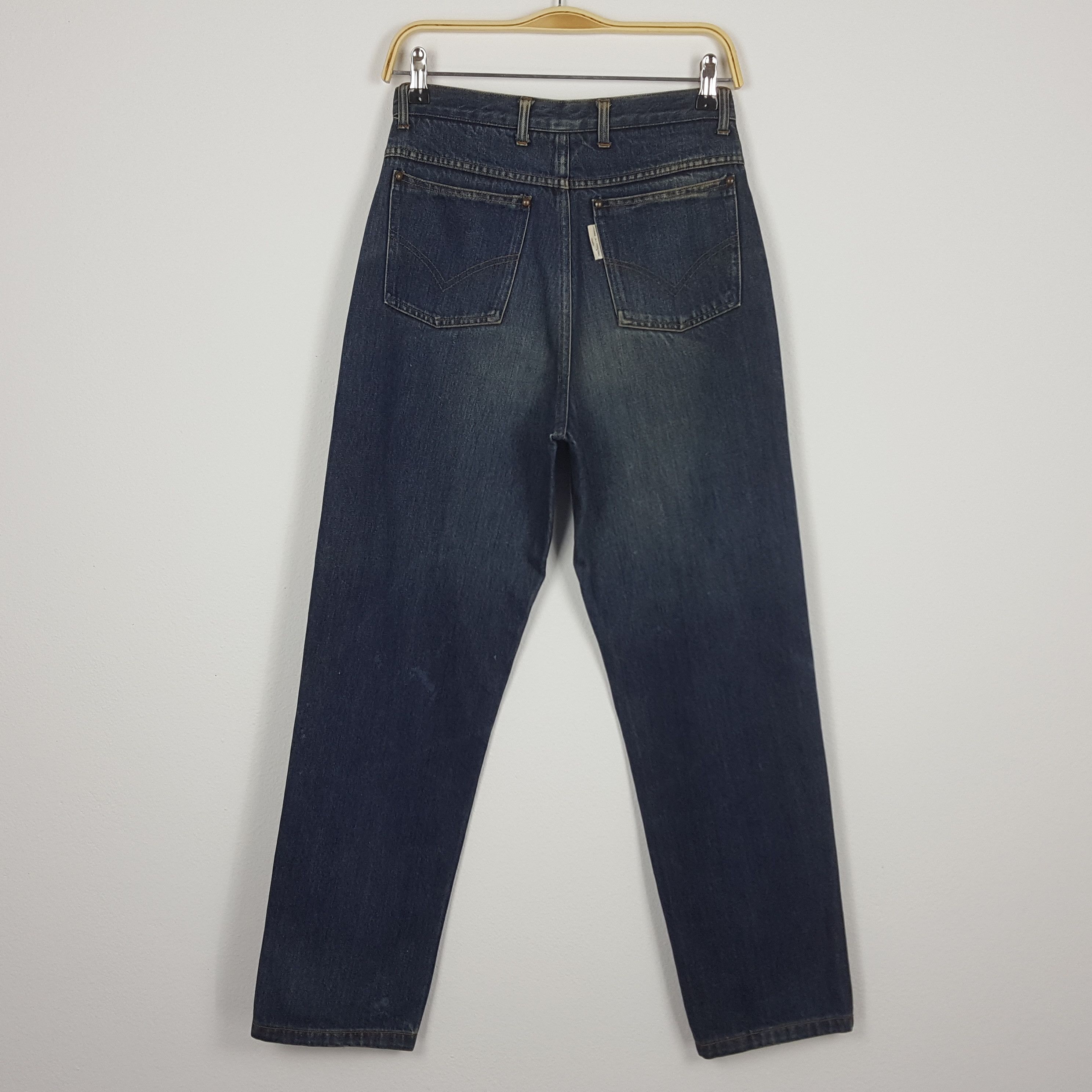 Comme des Garcons Homme × Japanese Brand × Vintage Vintage COMME des CARCONS HOME Painting Style Jeans Size US 28 / EU 44 - 6 Thumbnail
