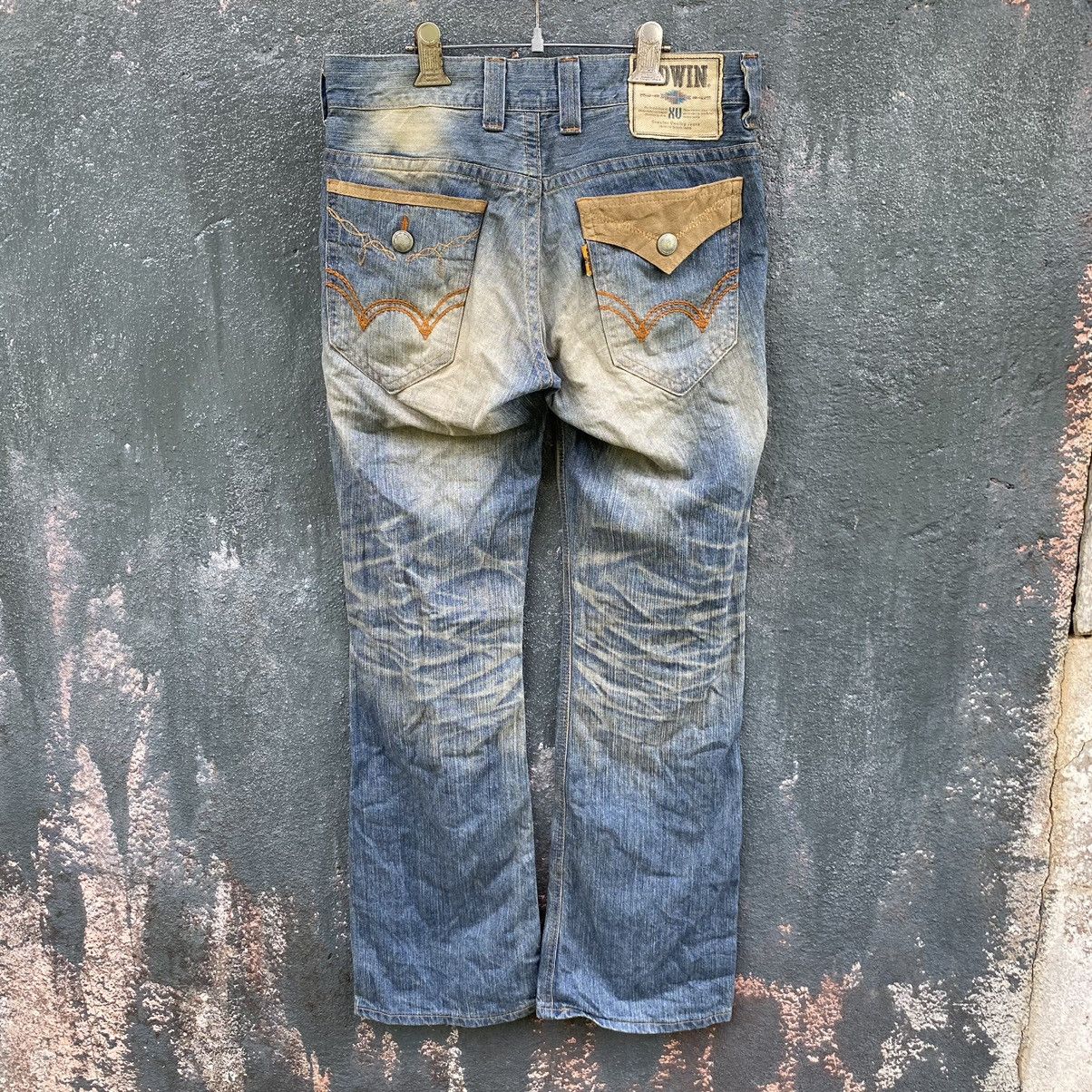 Vintage Edwin Navajo Design Boot Cut Jeans