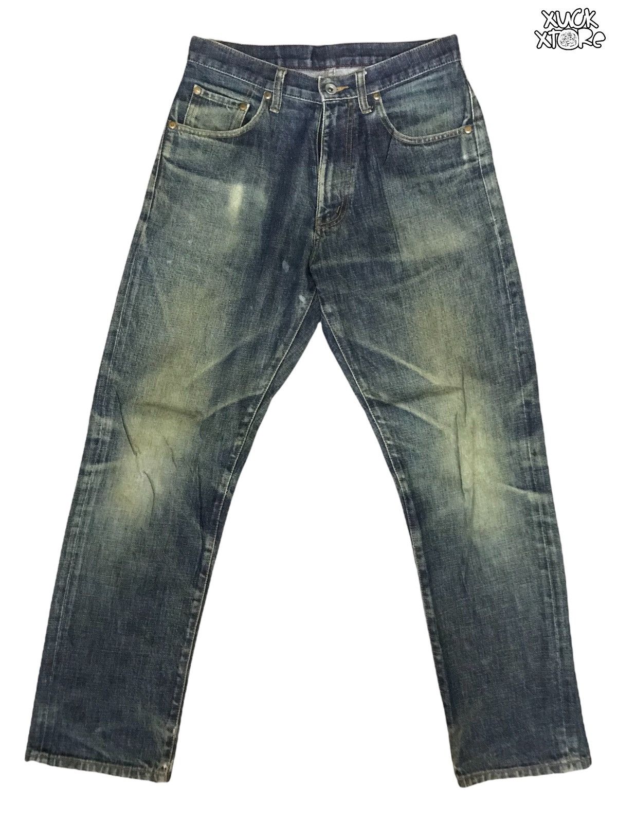 Japanese Brand Distressed Denim Unbranded 28 Size US 28 / EU 44 - 1 Thumbnail