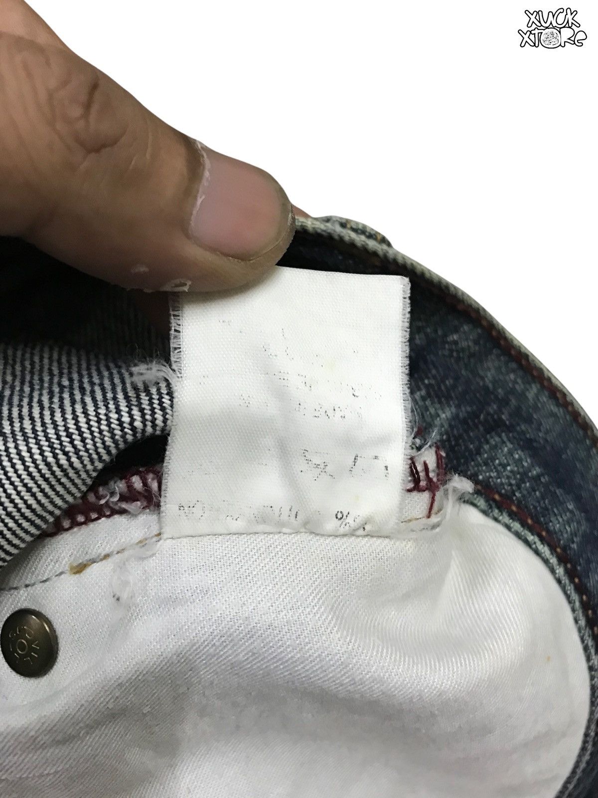 Japanese Brand Distressed Denim Unbranded 28 Size US 28 / EU 44 - 6 Thumbnail