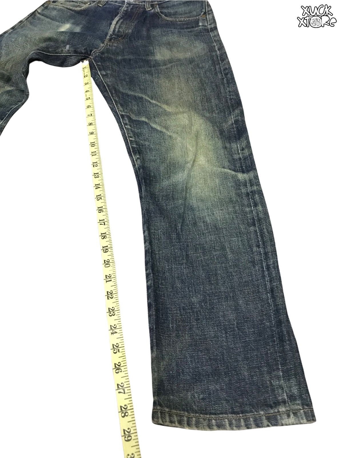 Japanese Brand Distressed Denim Unbranded 28 Size US 28 / EU 44 - 10 Thumbnail