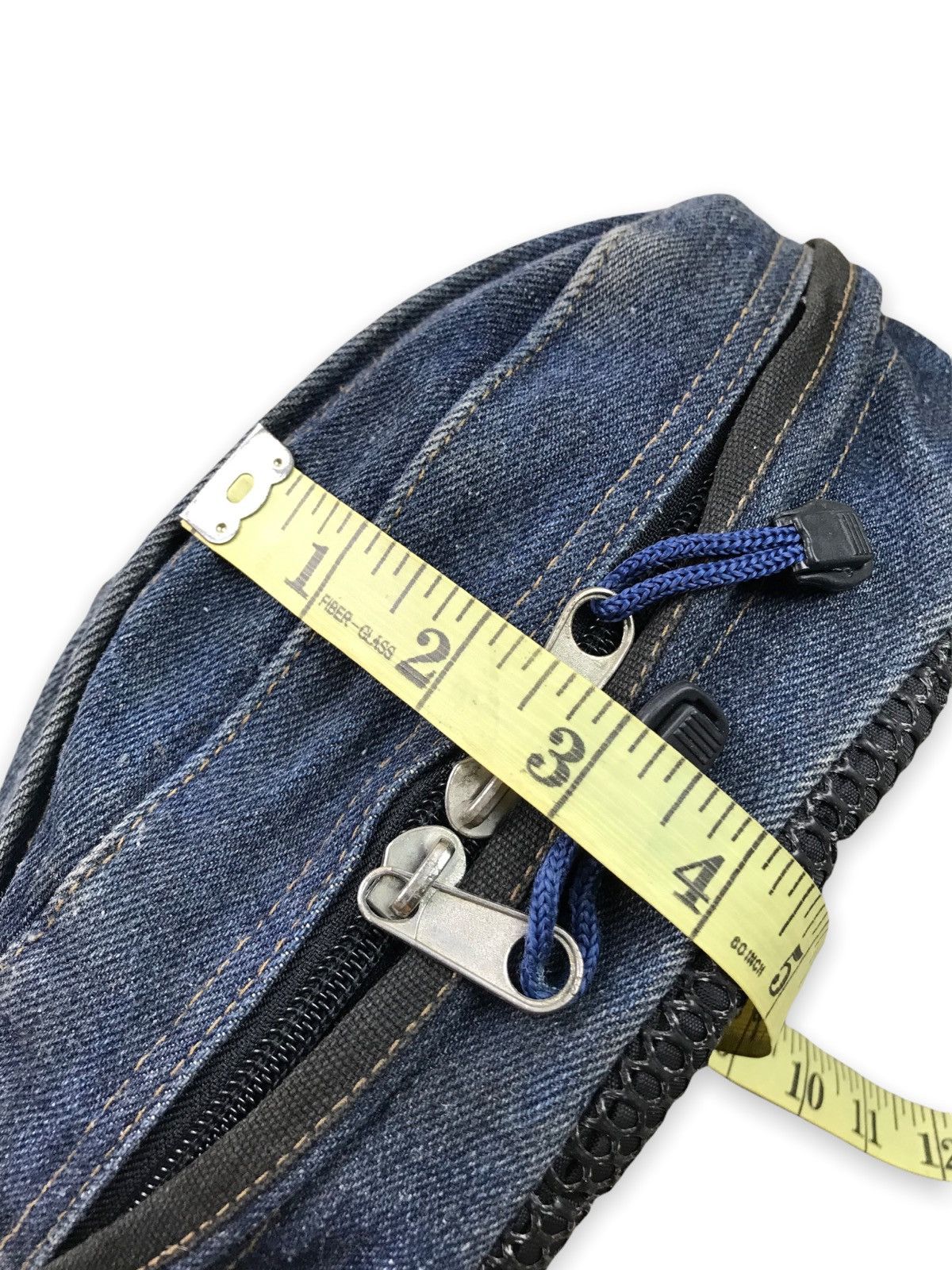 Japanese Brand 🔥UNBRANDED DENIM WAIST BAG Size ONE SIZE - 14 Thumbnail