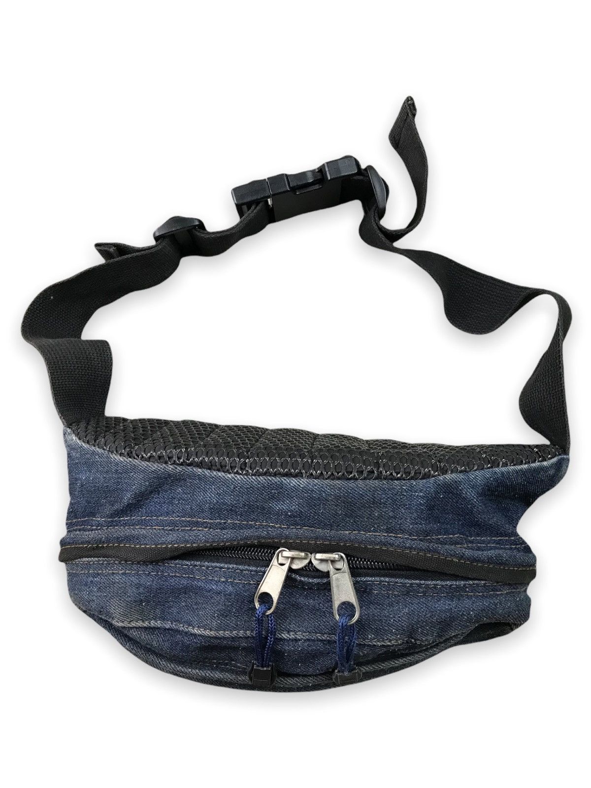 Japanese Brand 🔥UNBRANDED DENIM WAIST BAG Size ONE SIZE - 3 Thumbnail