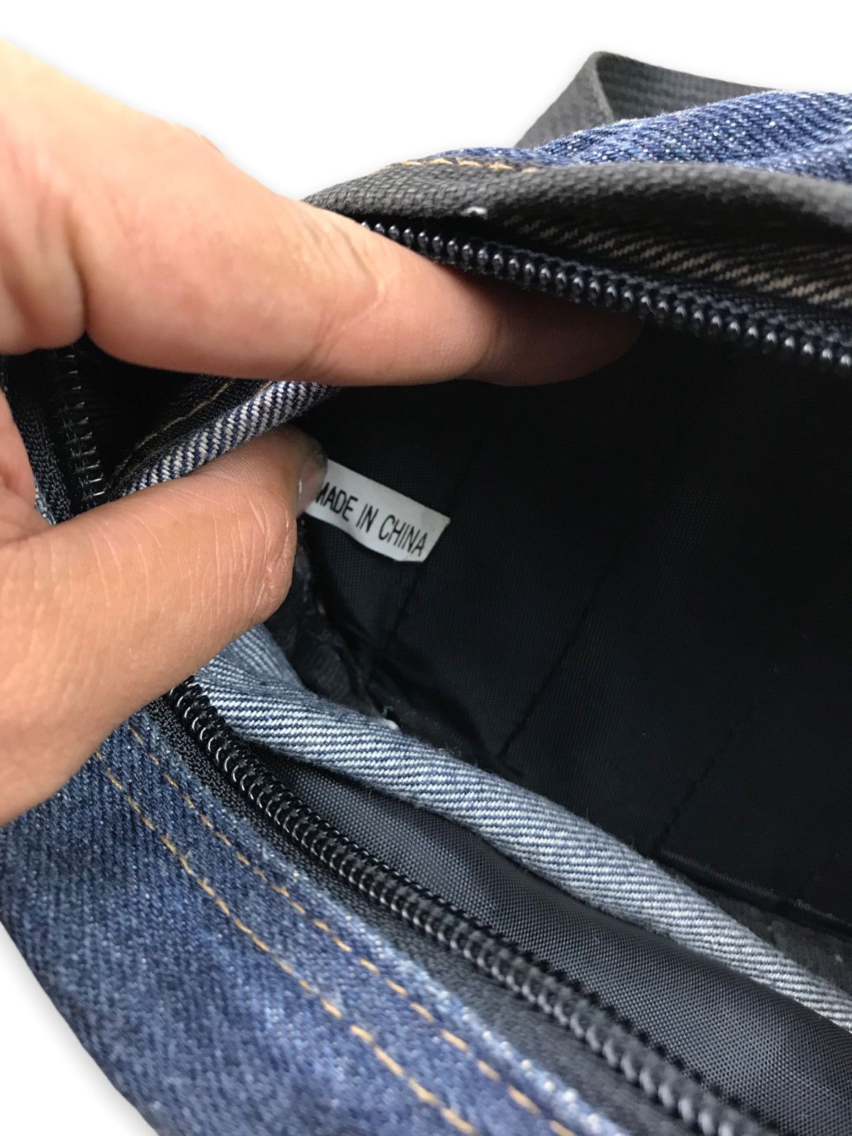 Japanese Brand 🔥UNBRANDED DENIM WAIST BAG Size ONE SIZE - 11 Thumbnail