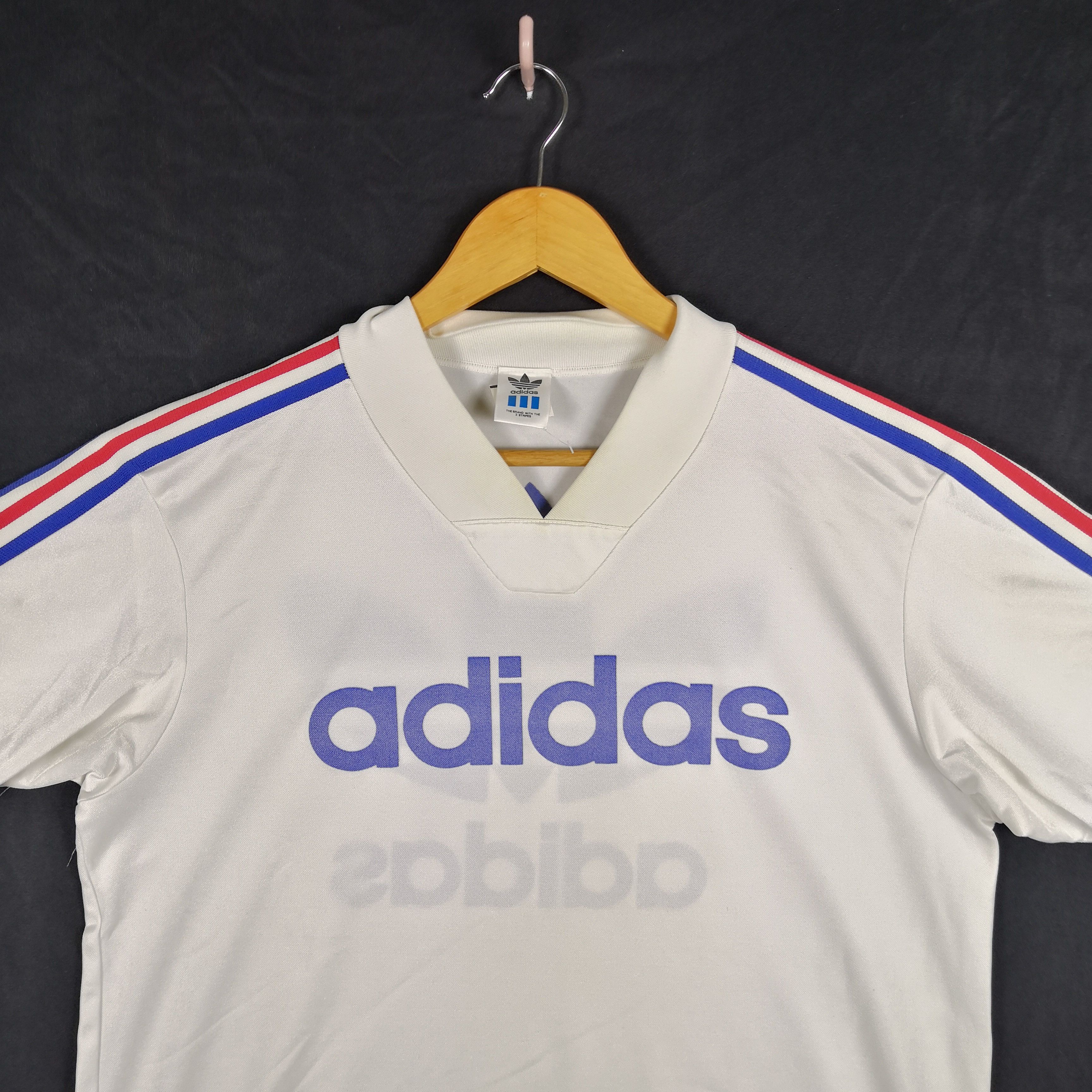 Adidas Vintage Adidas T-Shirt Trefoil Logo Adidas 56789 Size US L / EU 52-54 / 3 - 4 Thumbnail
