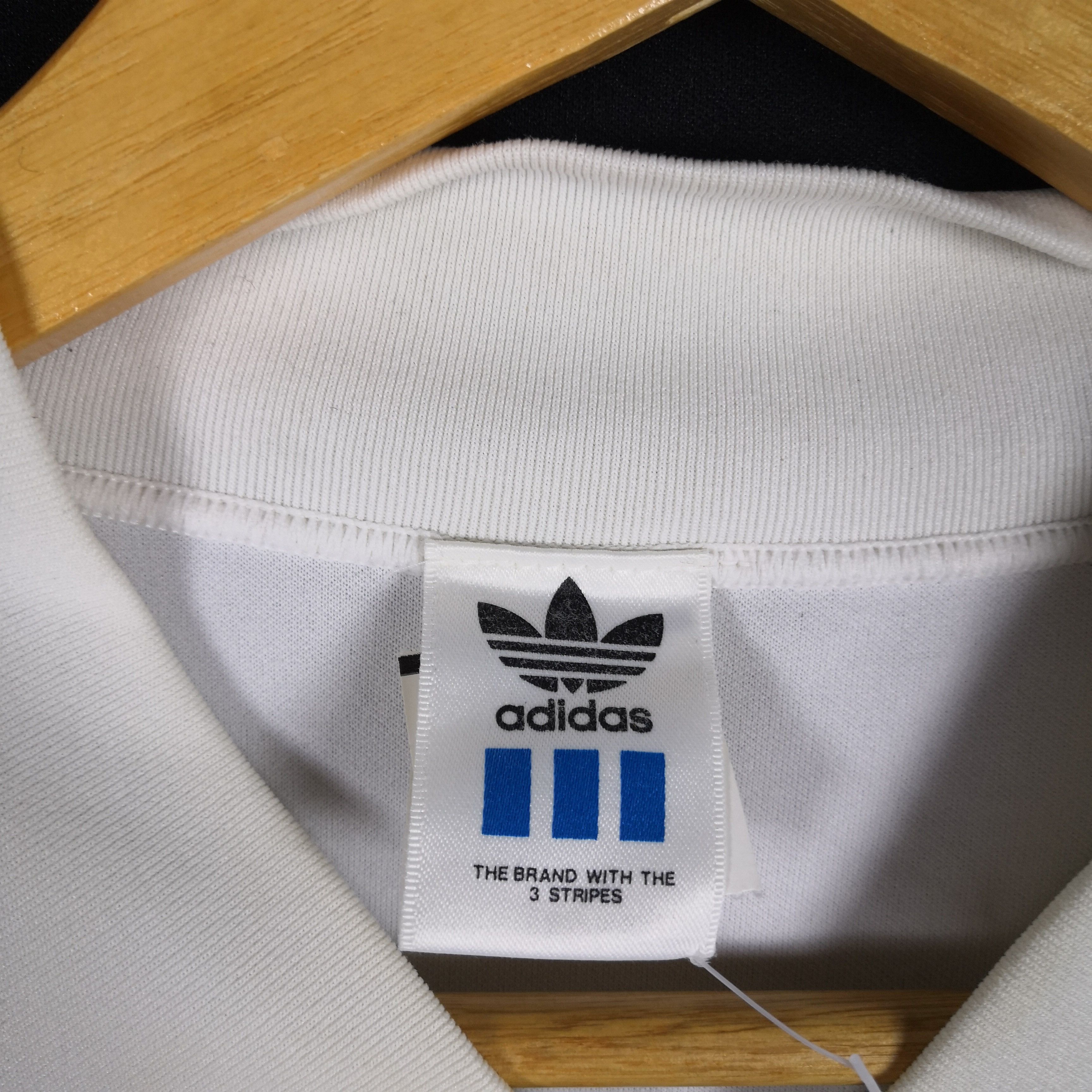 Adidas Vintage Adidas T-Shirt Trefoil Logo Adidas 56789 Size US L / EU 52-54 / 3 - 7 Thumbnail