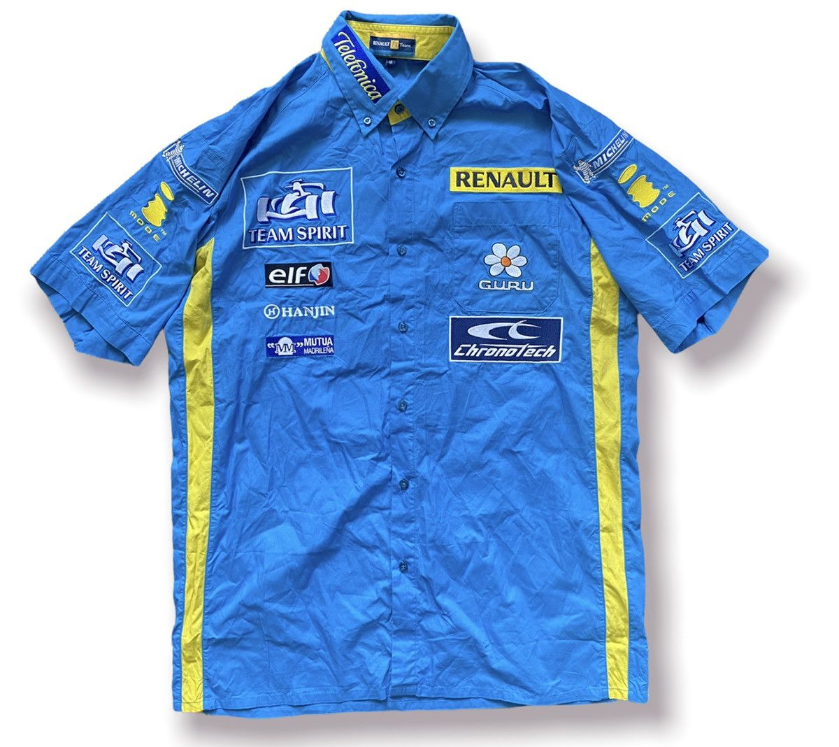 Formula 1 × Racing Formula 1 Renault Racing Team 2000s Shirt | Grailed