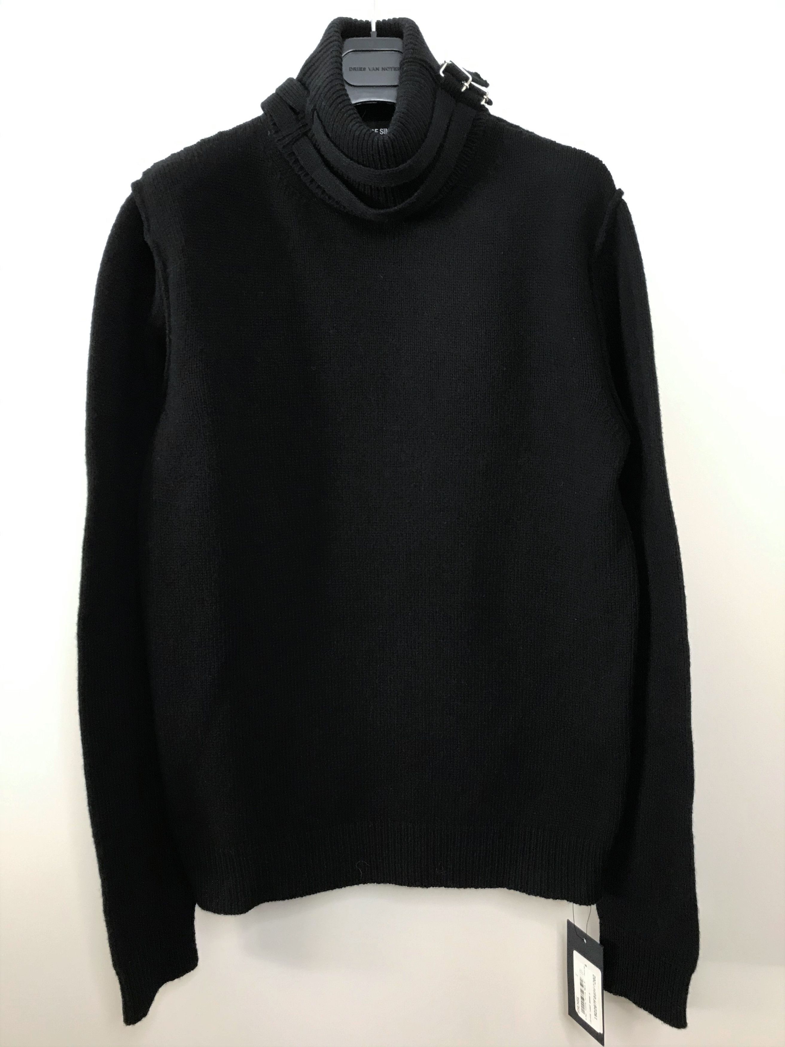 Raf Simons Double Strap Mock Turtleneck Knit Sweater / AW19 Size US S / EU 44-46 / 1 - 5 Thumbnail