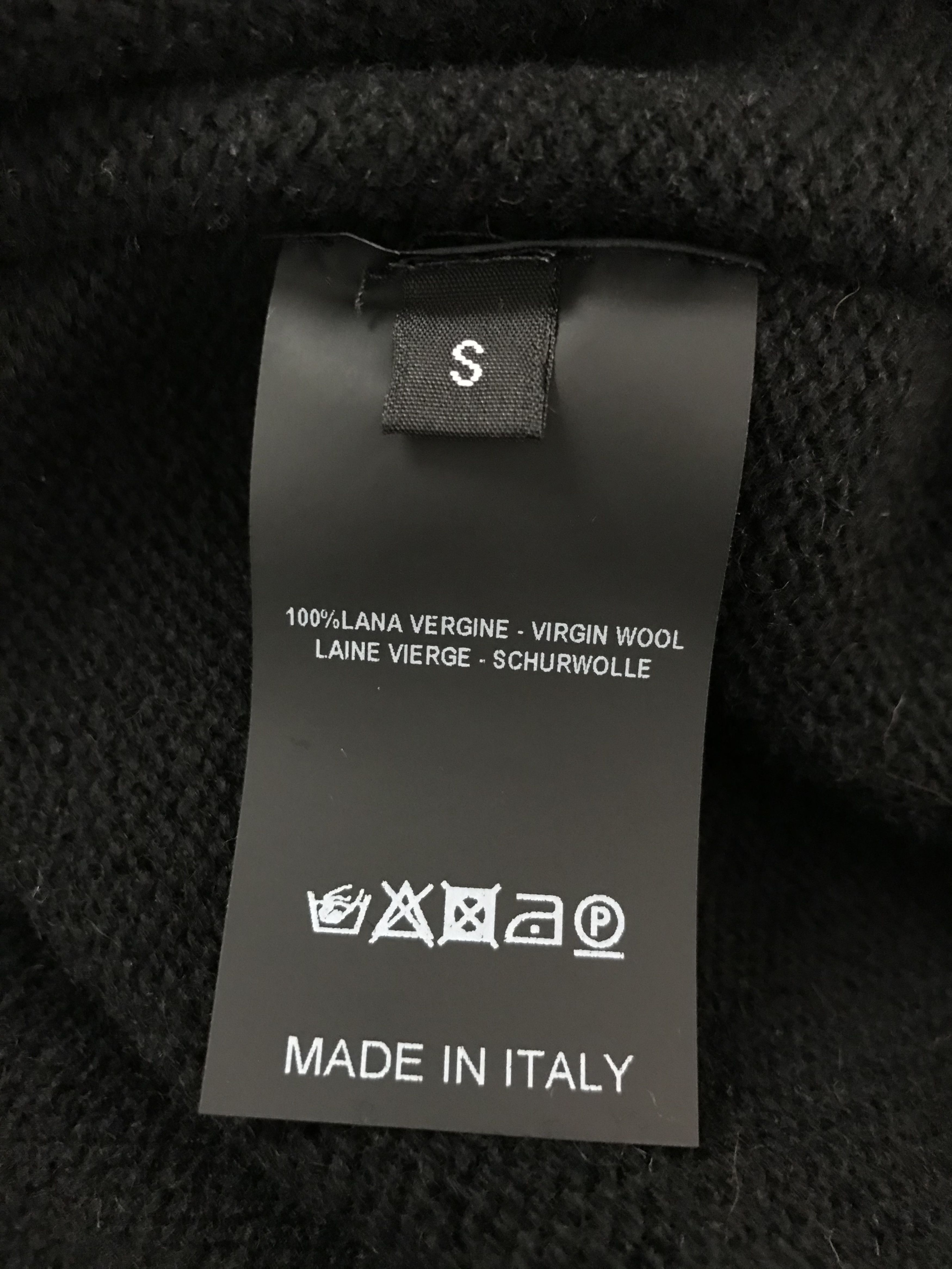 Raf Simons Double Strap Mock Turtleneck Knit Sweater / AW19 Size US S / EU 44-46 / 1 - 10 Thumbnail